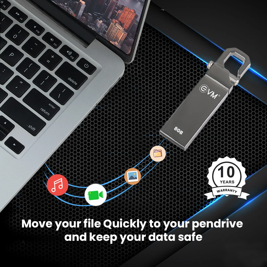Evm Enstore 8GB USB 2.0 Pendrive - Image 5