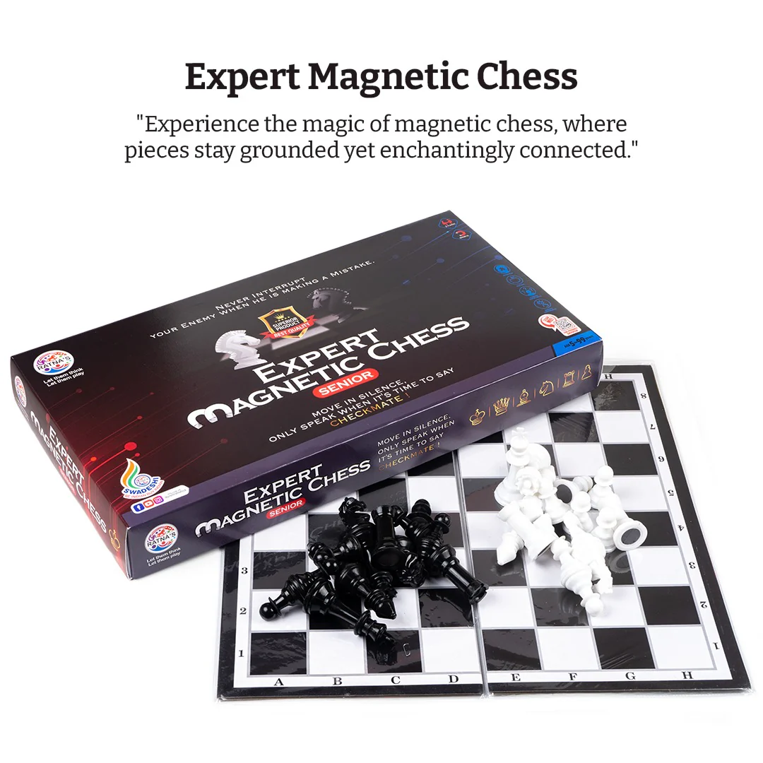 RATNA'S Expert Magnetic Chess Senior - Image 8