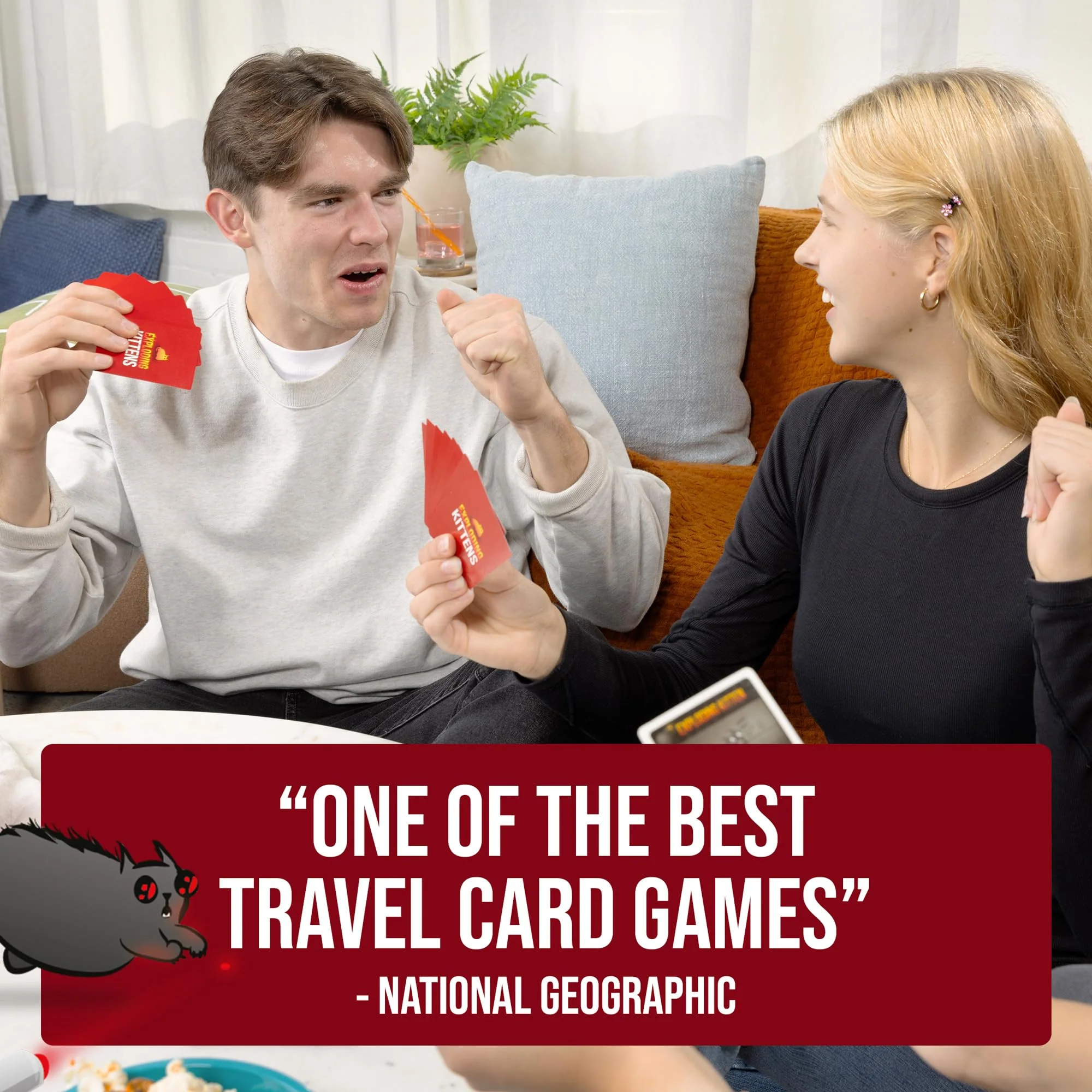 Exploding Kittens Hilarious Game for Family Game Night - Image 2