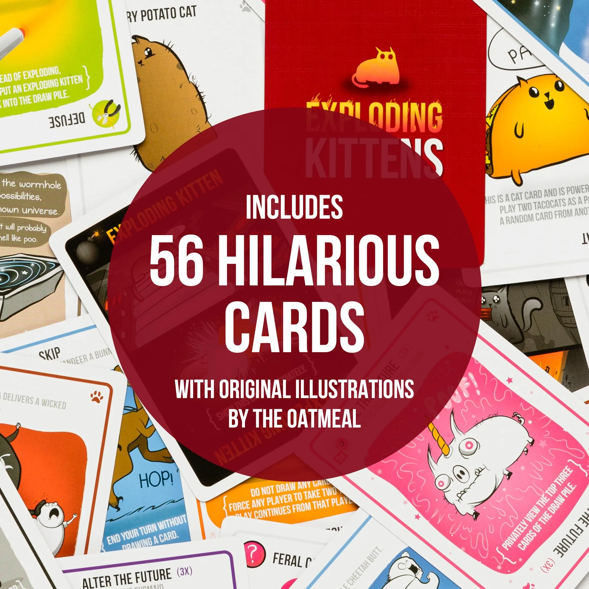 Exploding Kittens Hilarious Game for Family Game Night - Image 3