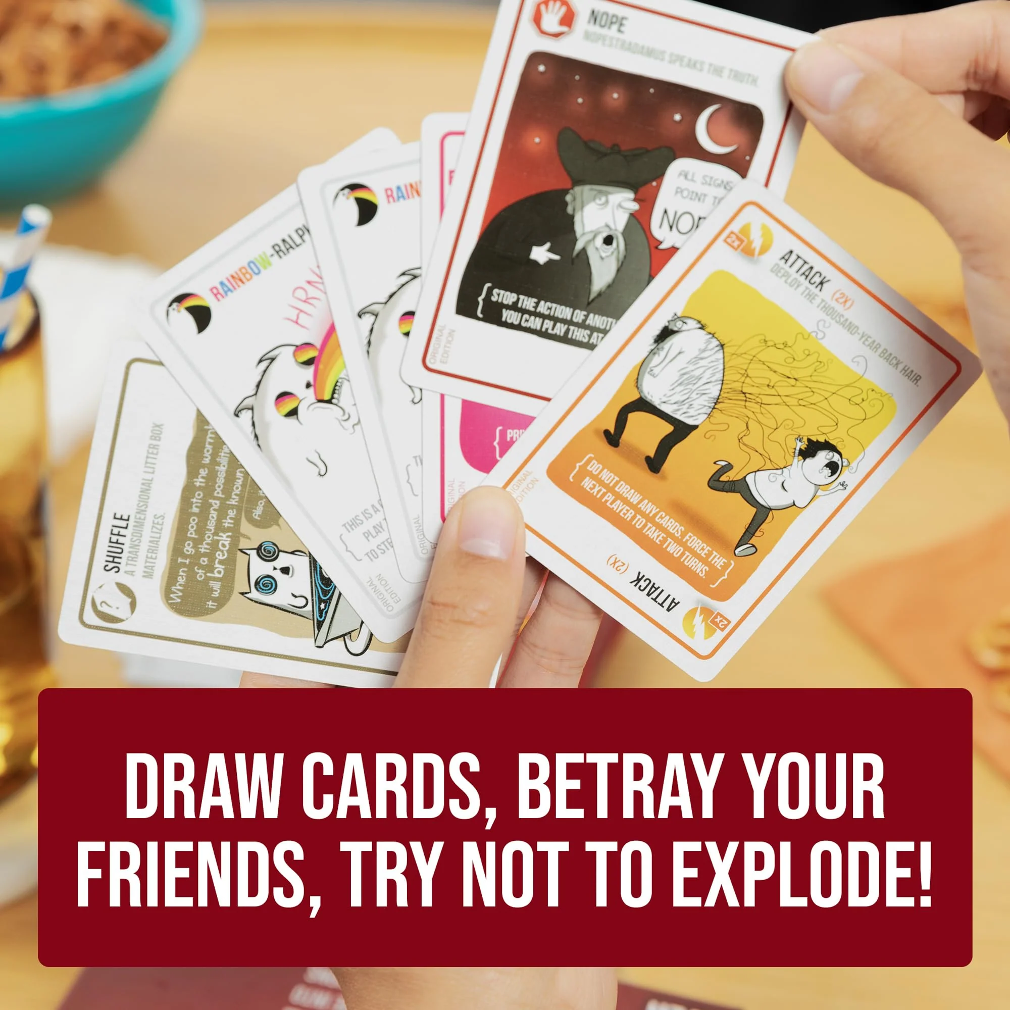 Exploding Kittens Hilarious Game for Family Game Night - Image 5