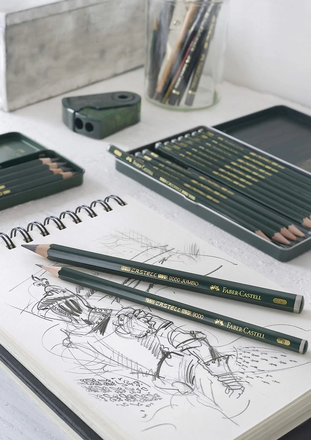 Faber-Castell Castell 9000 Pencil Set-Pack Of 12 - Image 5