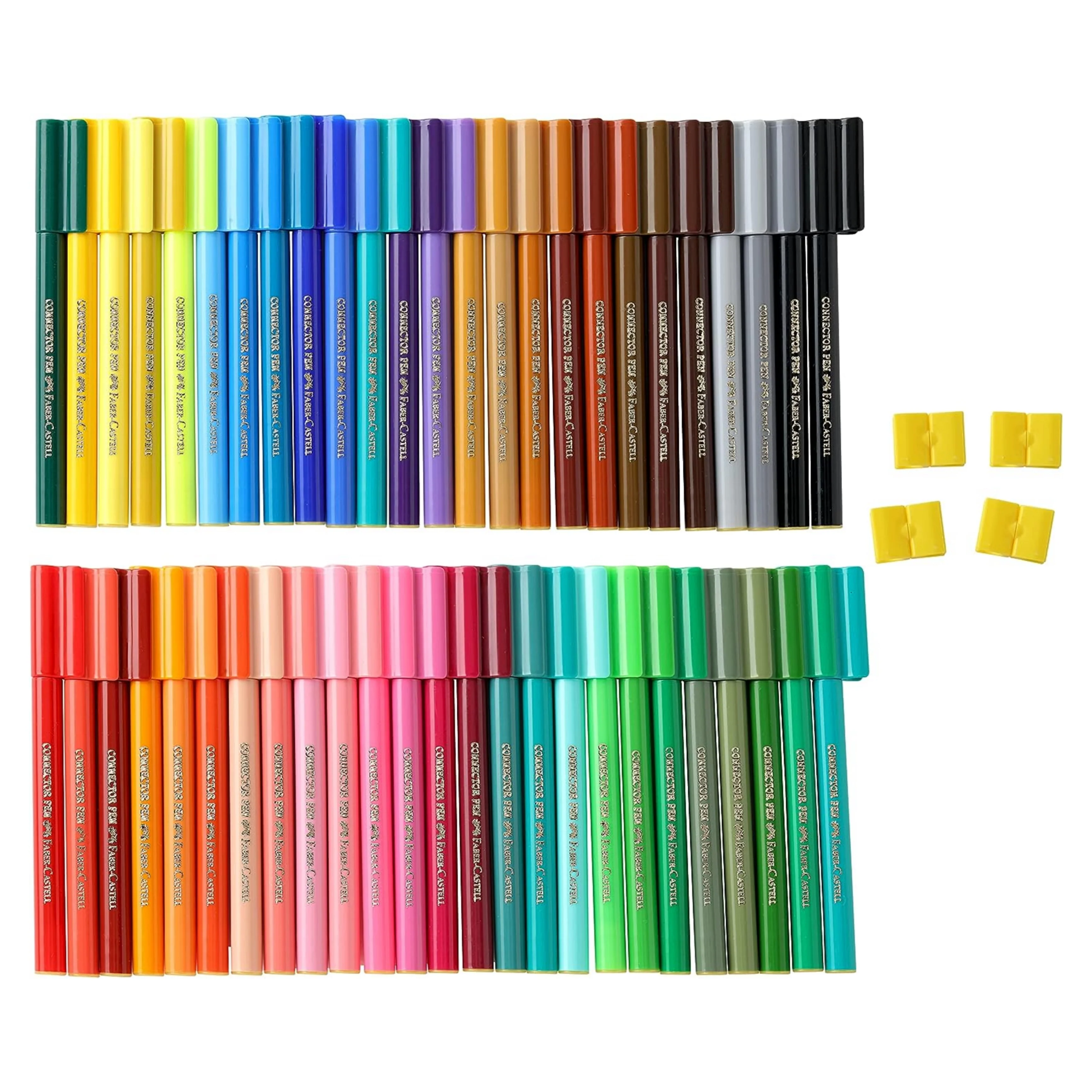Faber-Castell Connector Medium Point Tip Pen Set - Pack of 50 - Image 2