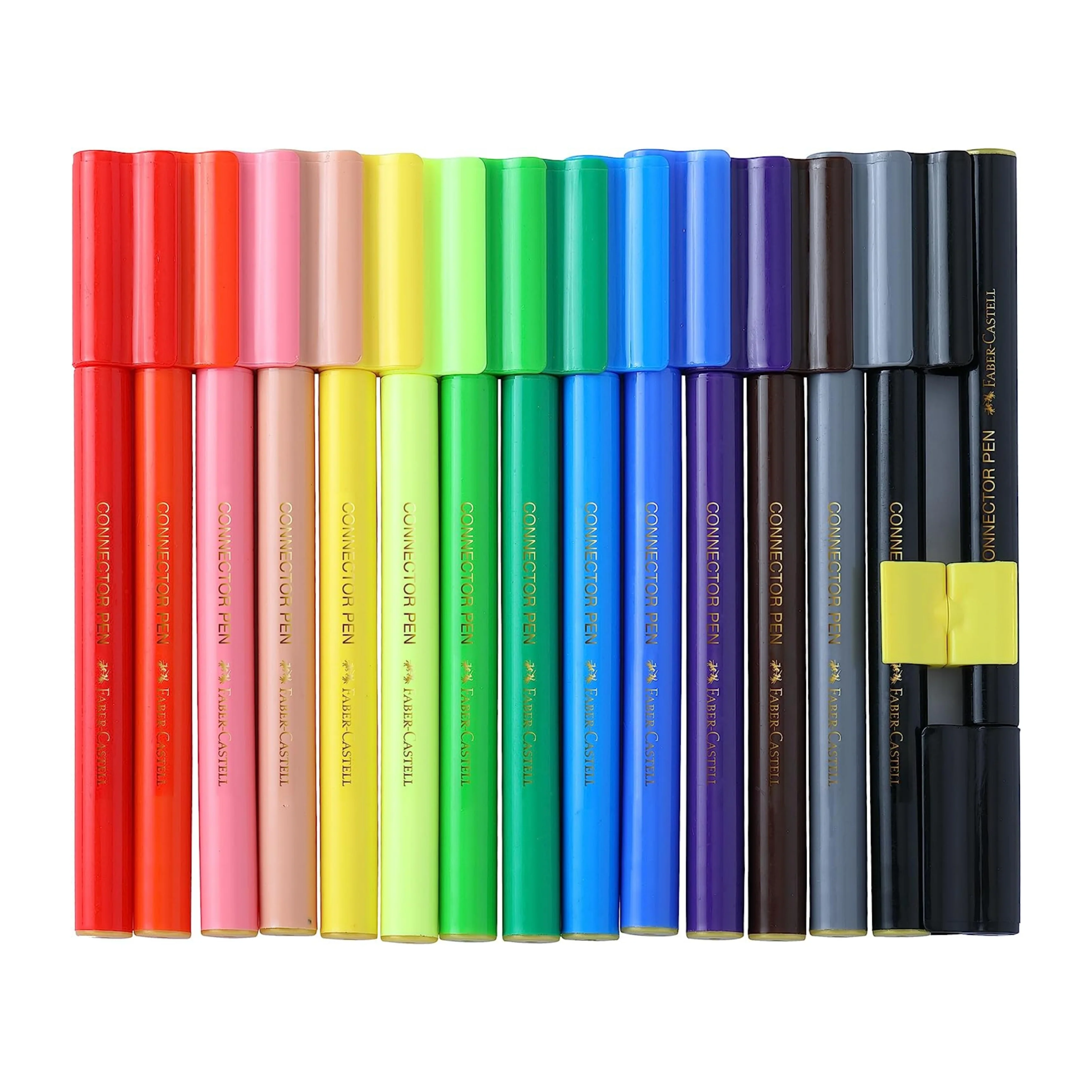 Faber-Castell Connector Pen Set - Pack of 15 - Image 2