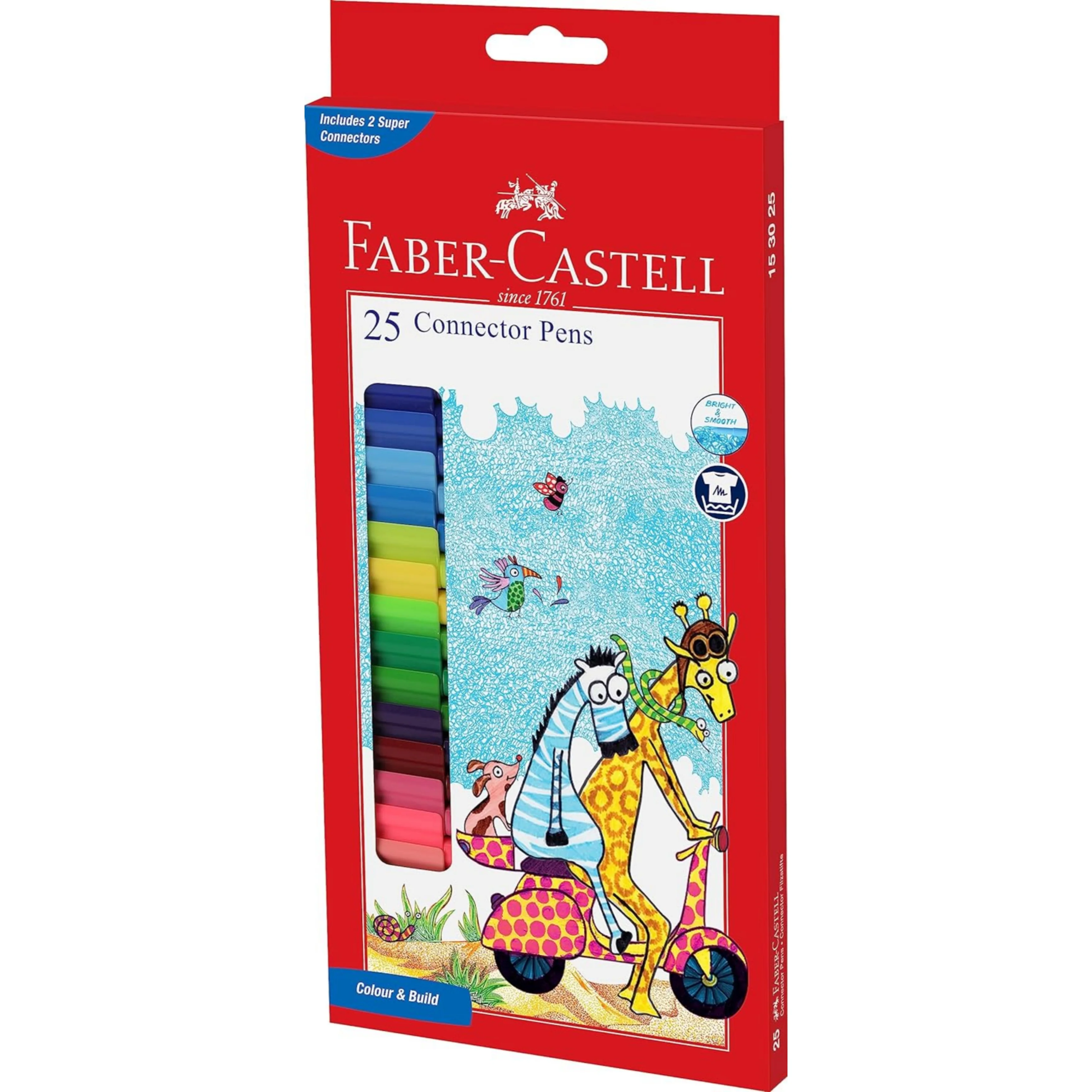 Faber-Castell Connector Pen Set - Pack of 25 - Image 2