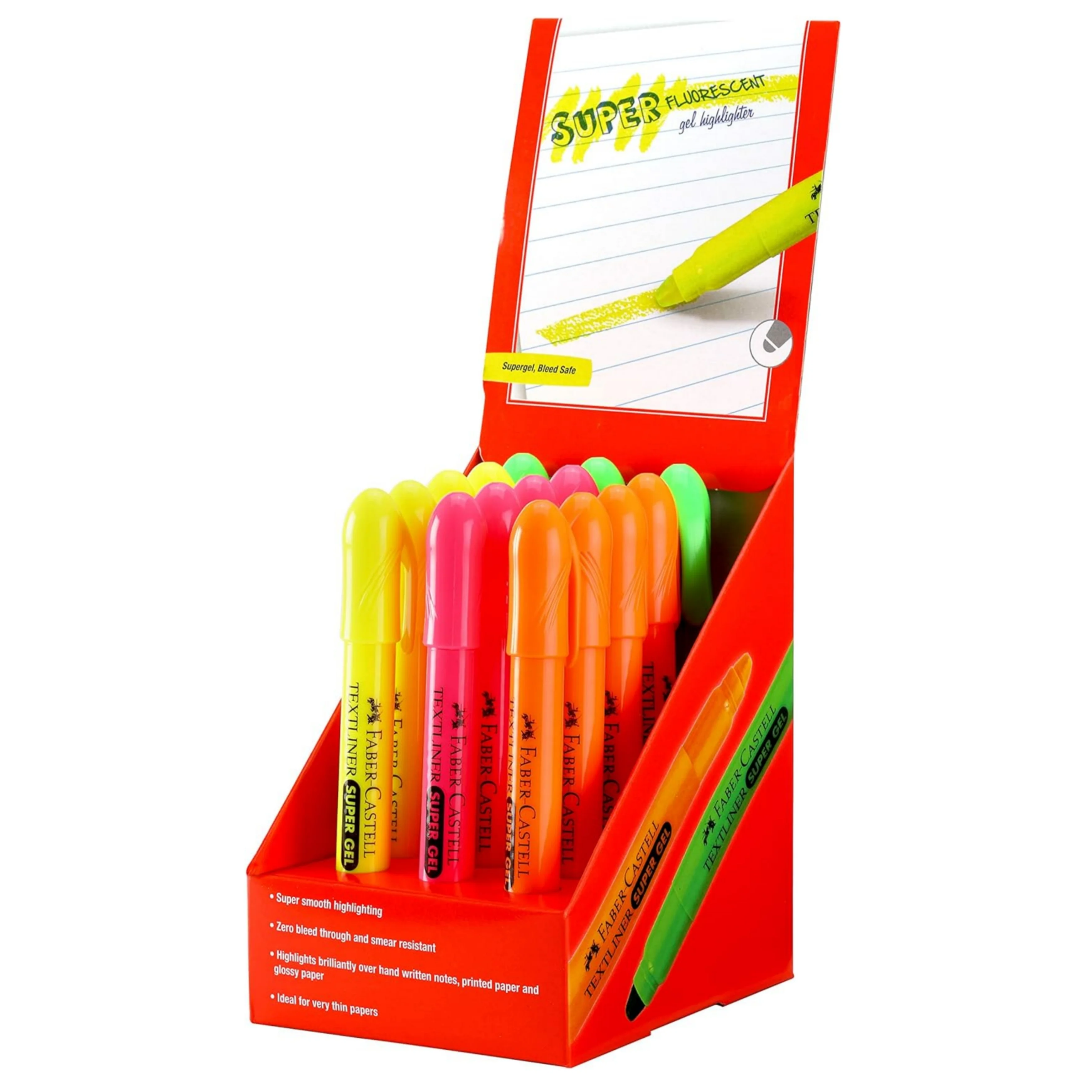 Faber-Castell Gel Textliner - Pack of 15 (Assorted) - Image 3