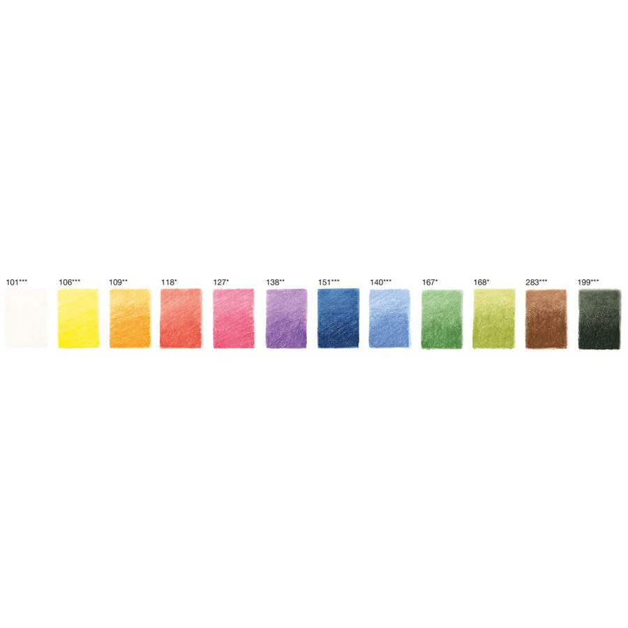 Faber Castell Pitt Pastel Pencil Set - Pack of 12 - Image 7