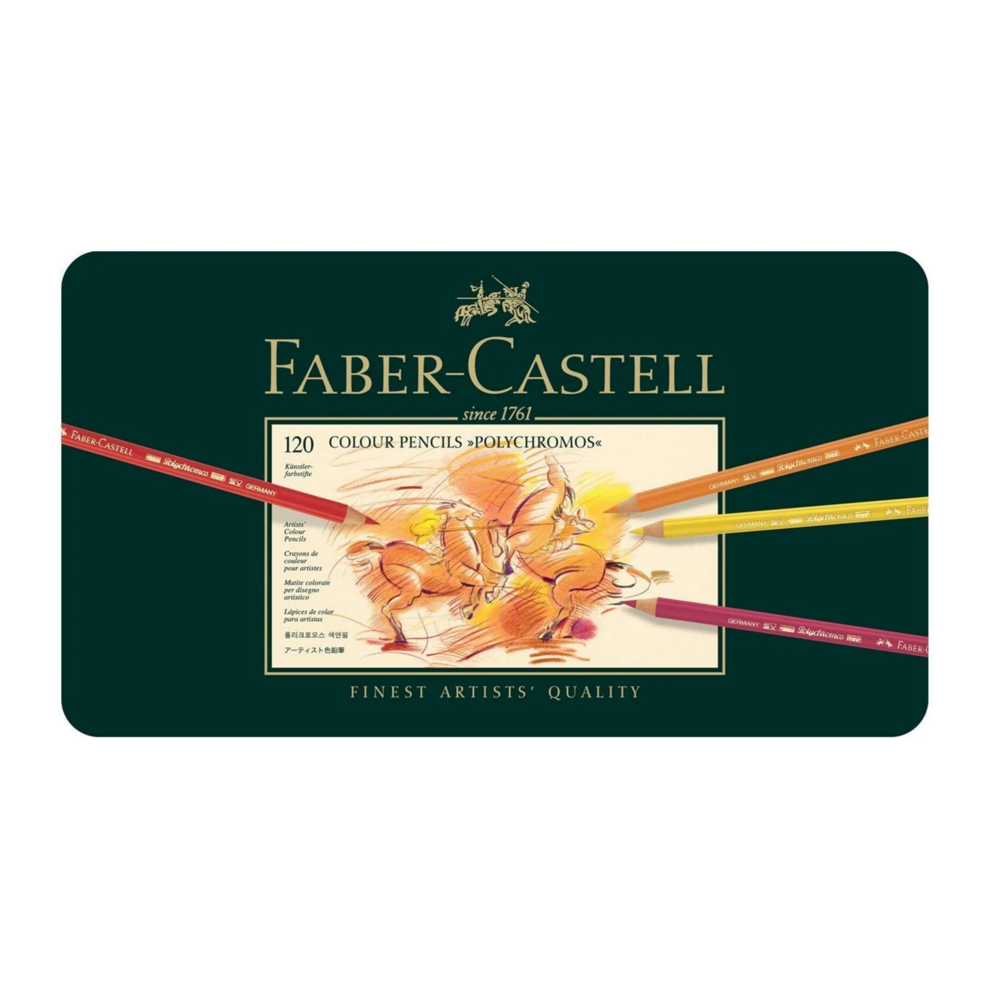 Faber-Castell Polychromos Color Pencil Set - Pack of 120 - Image 2