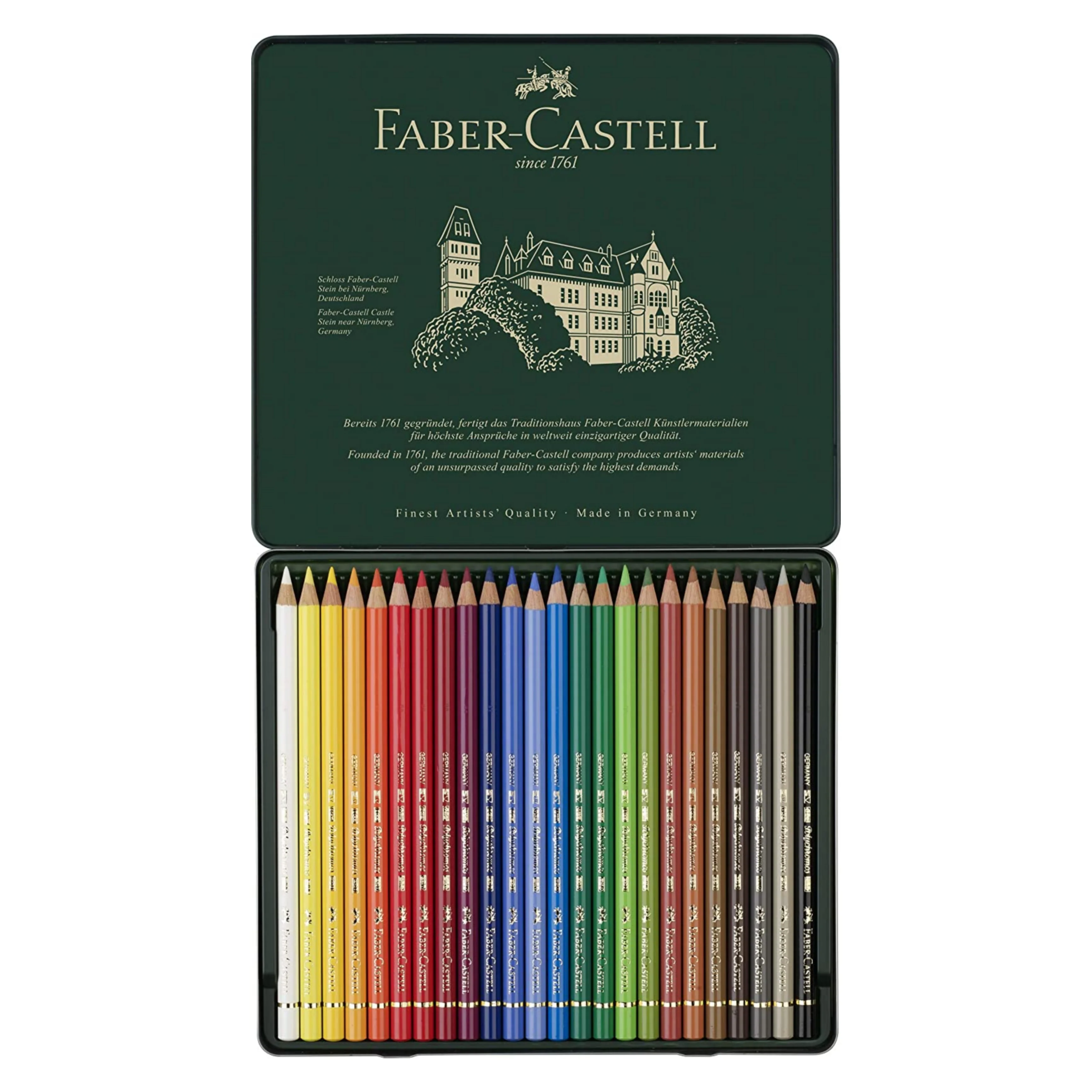 Faber-Castell Polychromos Color Pencil Set - Pack of 24 - Image 2