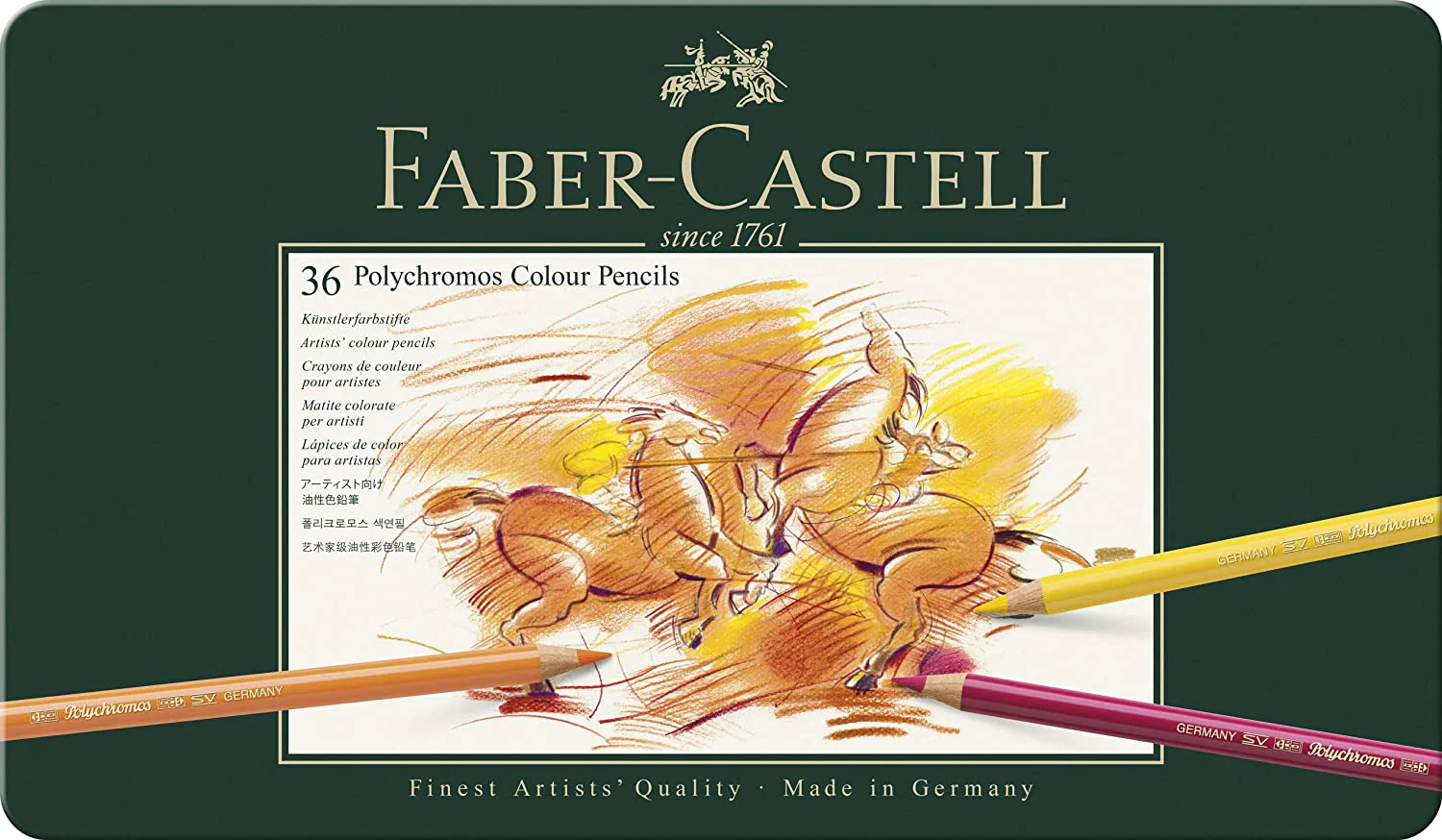Faber-Castell Polychromos Color Pencil Set - Pack of 36 - Image 6