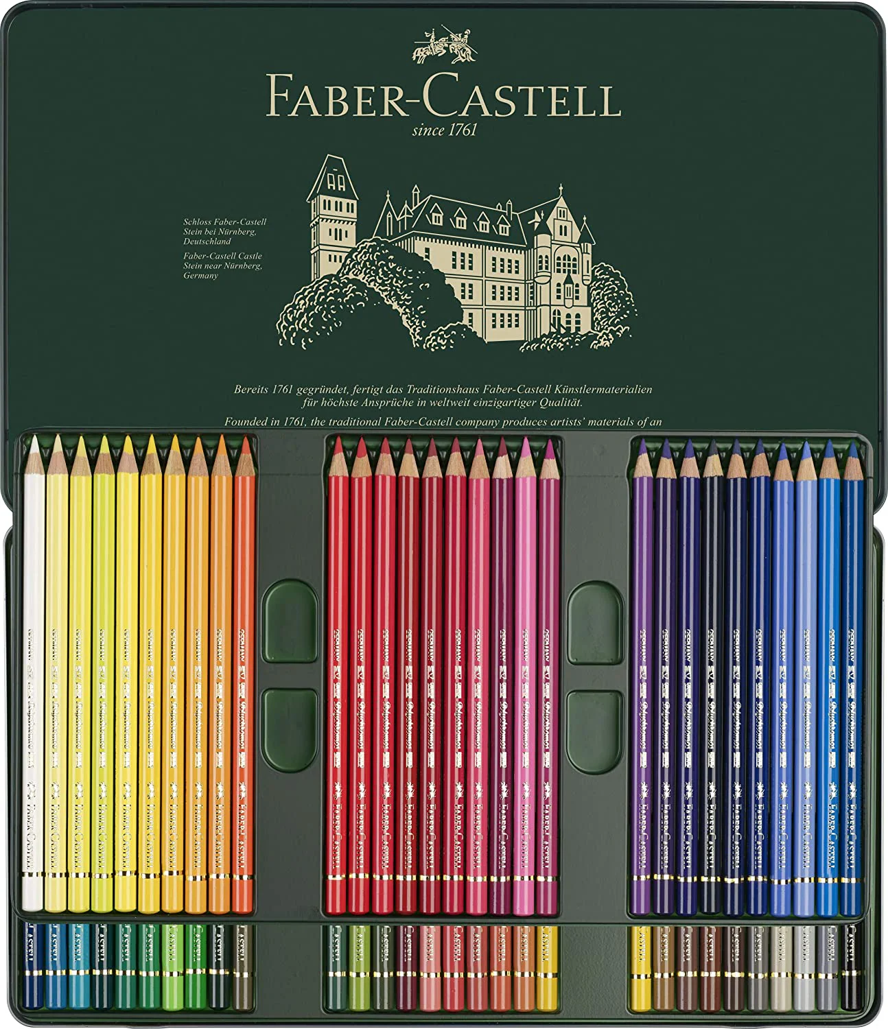 Faber-Castell Polychromos Color Pencil Set - Pack of 60 - Image 2