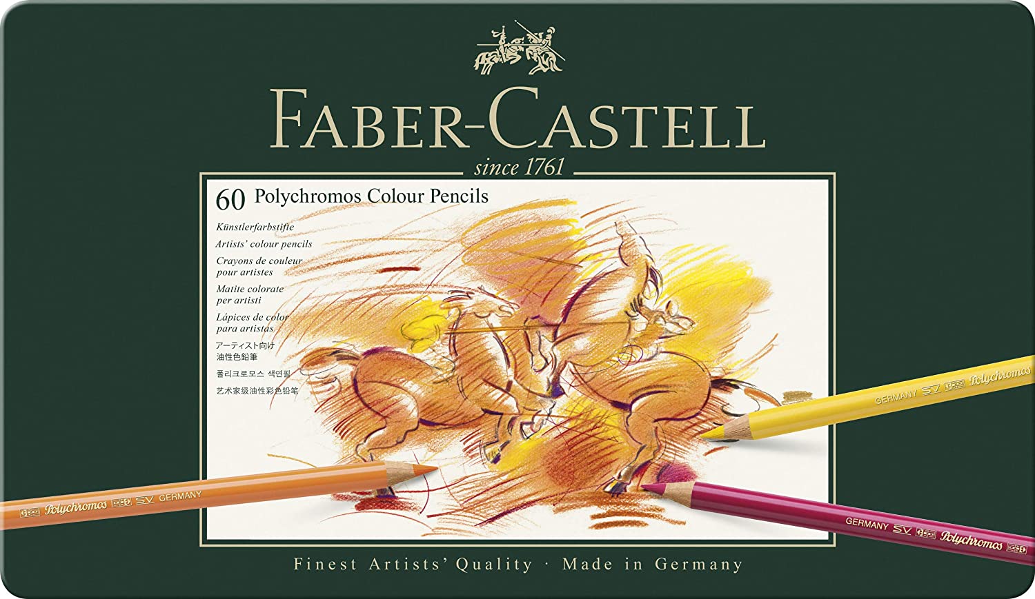 Faber-Castell Polychromos Color Pencil Set - Pack of 60 - Image 4
