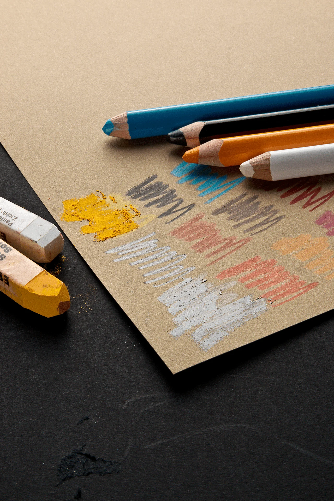 Fabriano Toned Paper Pad Sand 120 GSM (Contains- 50 Sheets) - Image 2