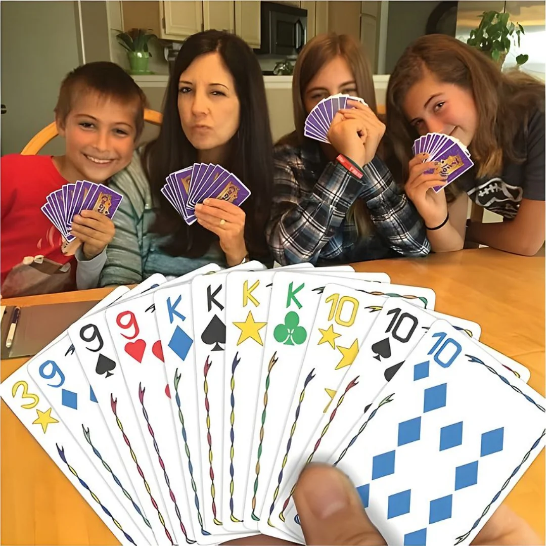Five Crowns - The Game Isn't Over Until the Kings Go Wild! The 5 Suited Rummy Style Card Game - Image 3