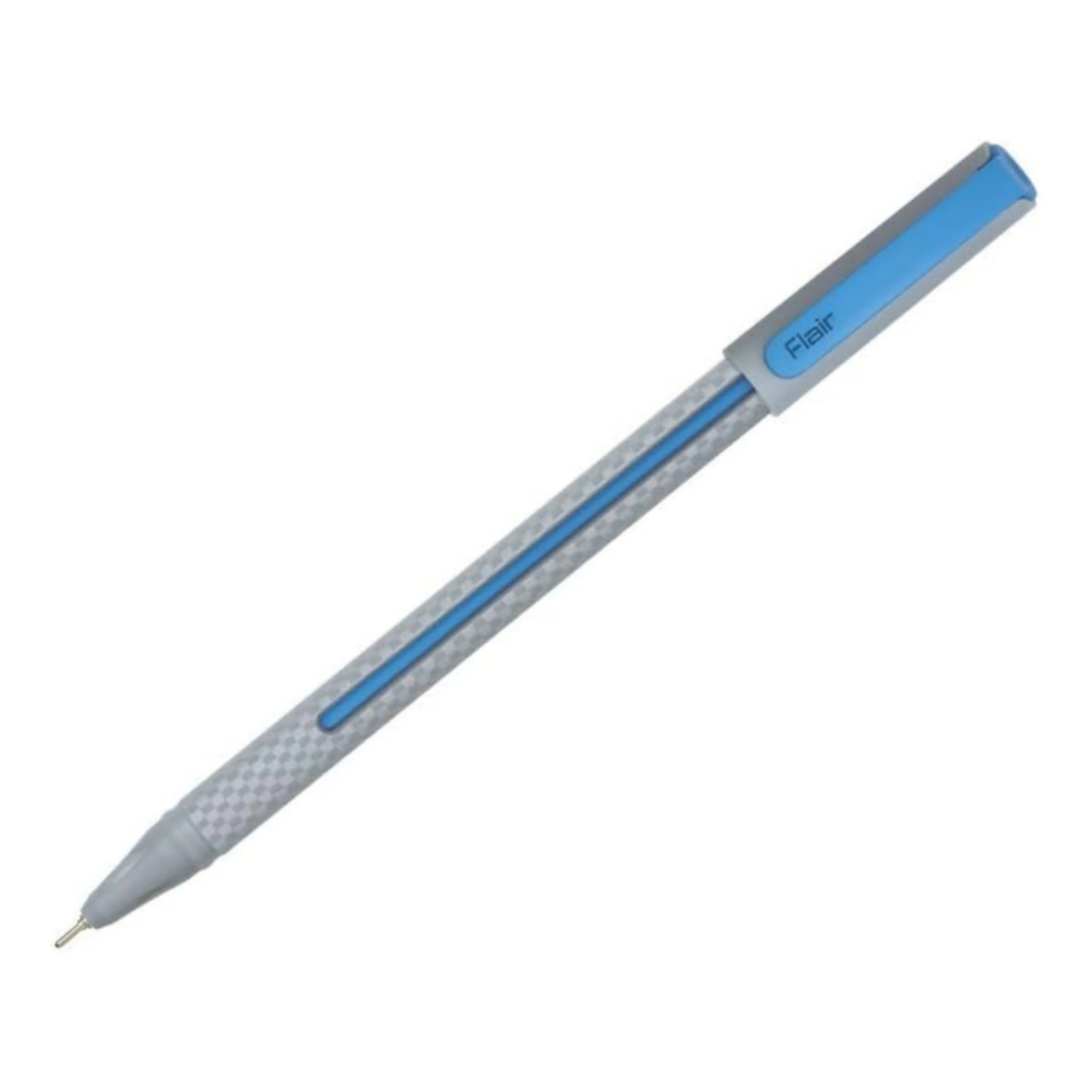 Flair Yolo Ball Pen | 0.6 mm Tip Size | Light Weight Sleek Body With Smooth Performance | Low-Viscosity Ink For Smudge Free Writing | Blue Ink, Set Of 10 - Image 2