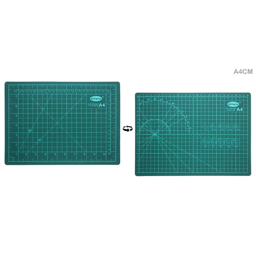 Flexible Cutting Mat Double Sided with Marked Pattern and Grid - Image 13