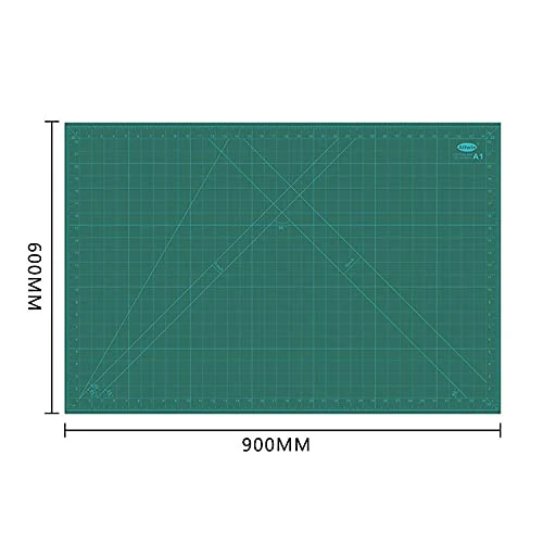 Flexible Cutting Mat Double Sided with Marked Pattern and Grid - Image 2