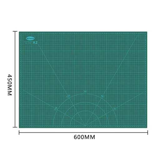 Flexible Cutting Mat Double Sided with Marked Pattern and Grid - Image 4