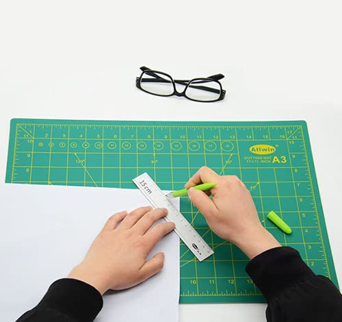 Flexible Cutting Mat Double Sided with Marked Pattern and Grid - Image 9