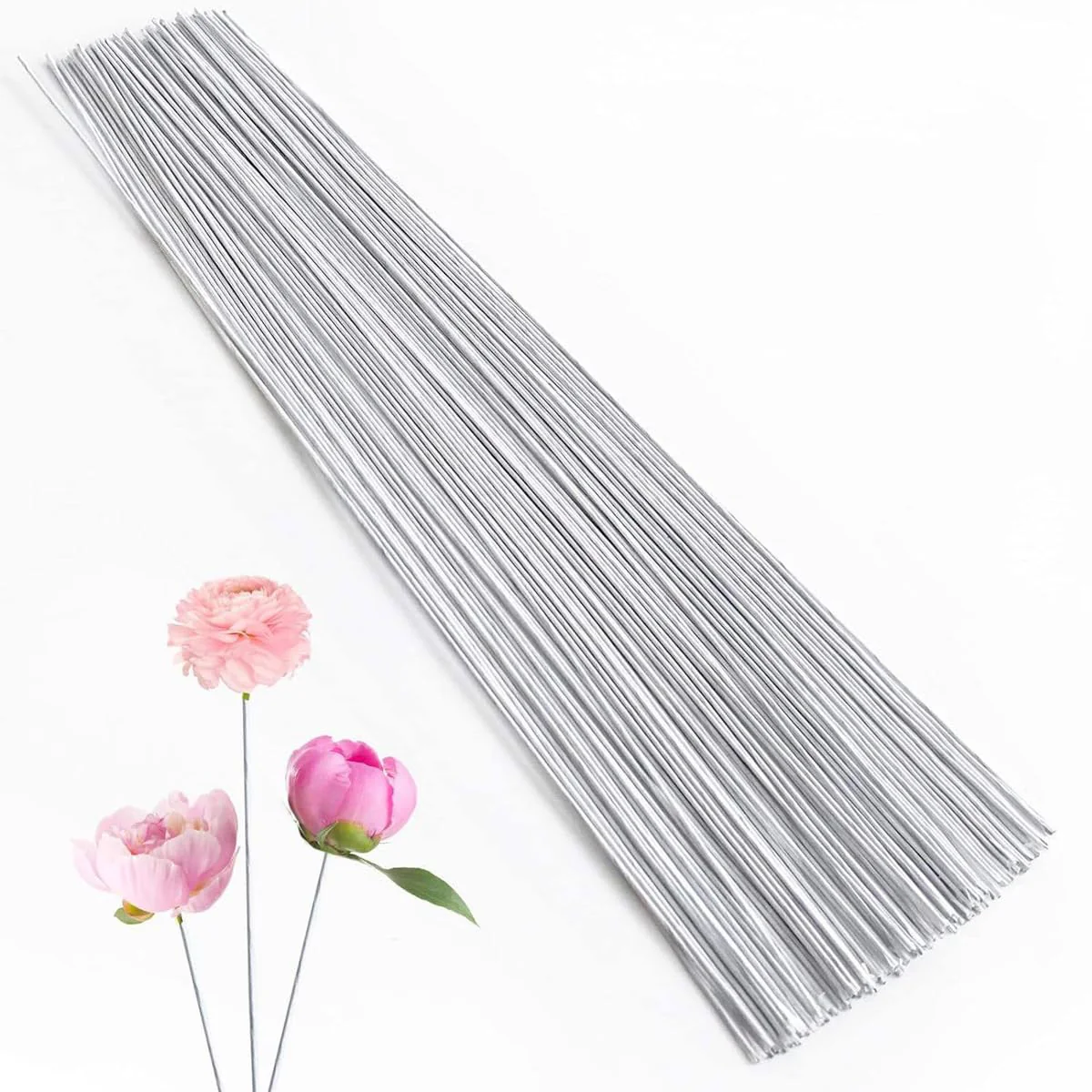 Flower Making Stem Wire 18 Gauge 12 Inch 100 Pc's - Image 3