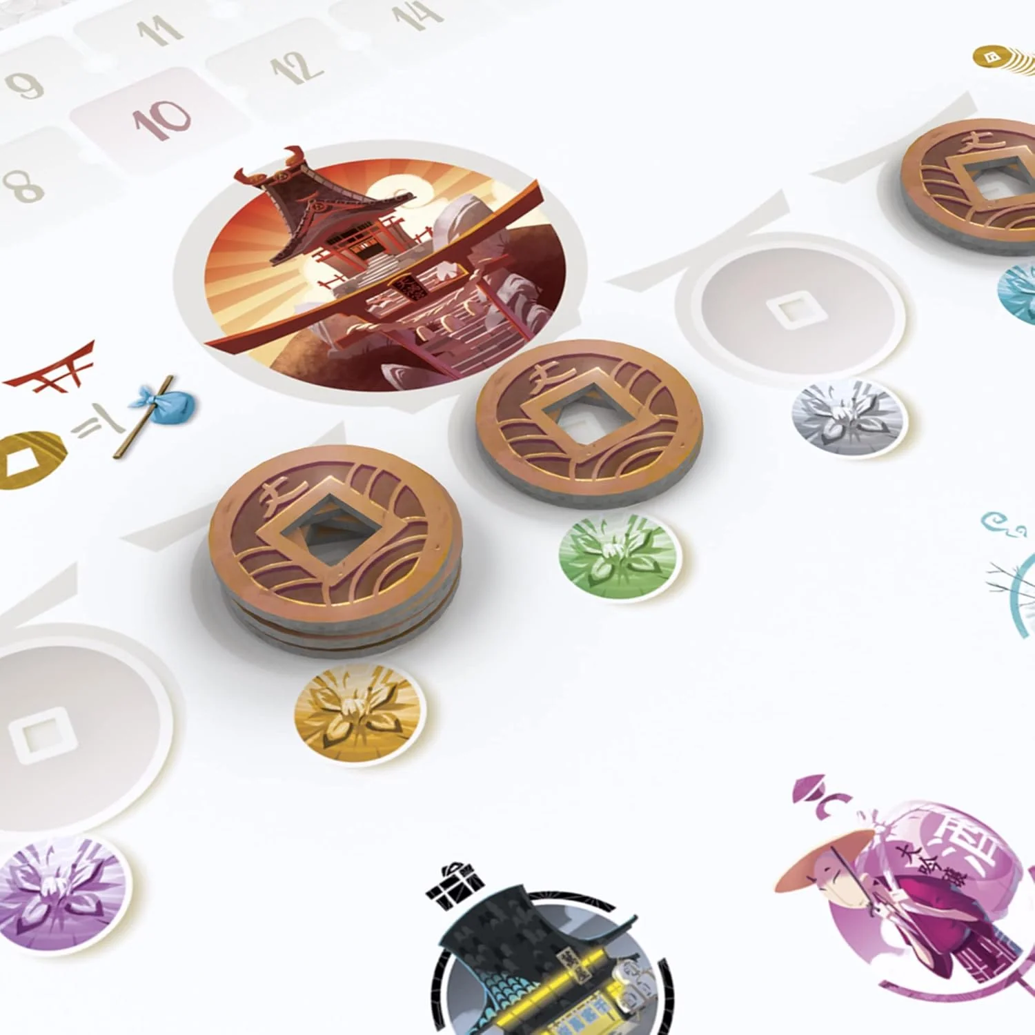 Fun Forge Tokaido Strategy Travel Adventure Board Game - Image 8
