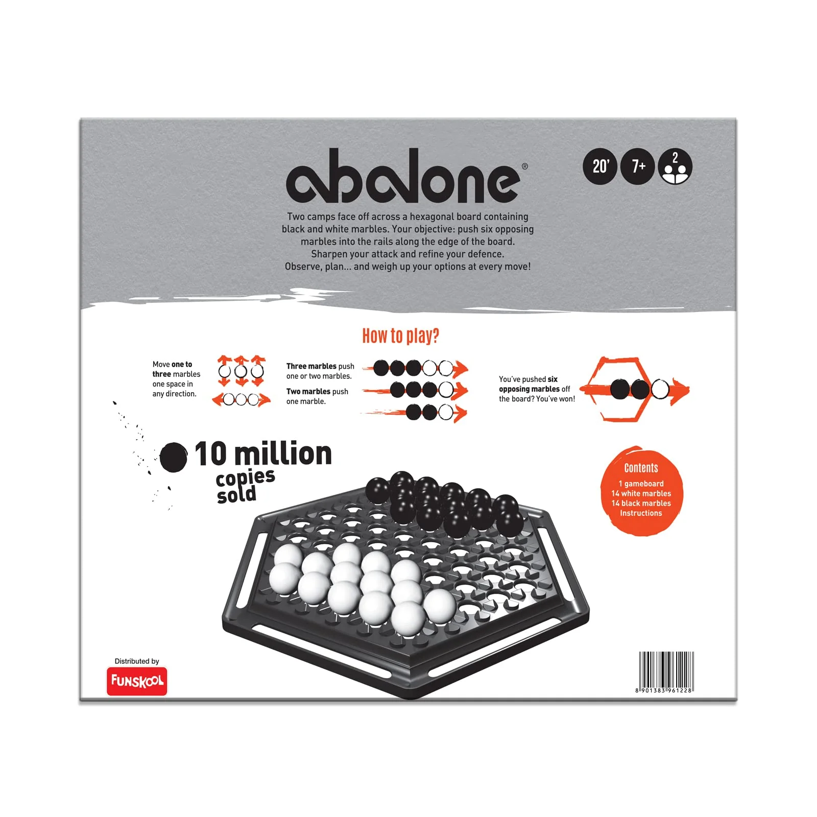 Funskool Abalone Strategy Board Game - Image 4