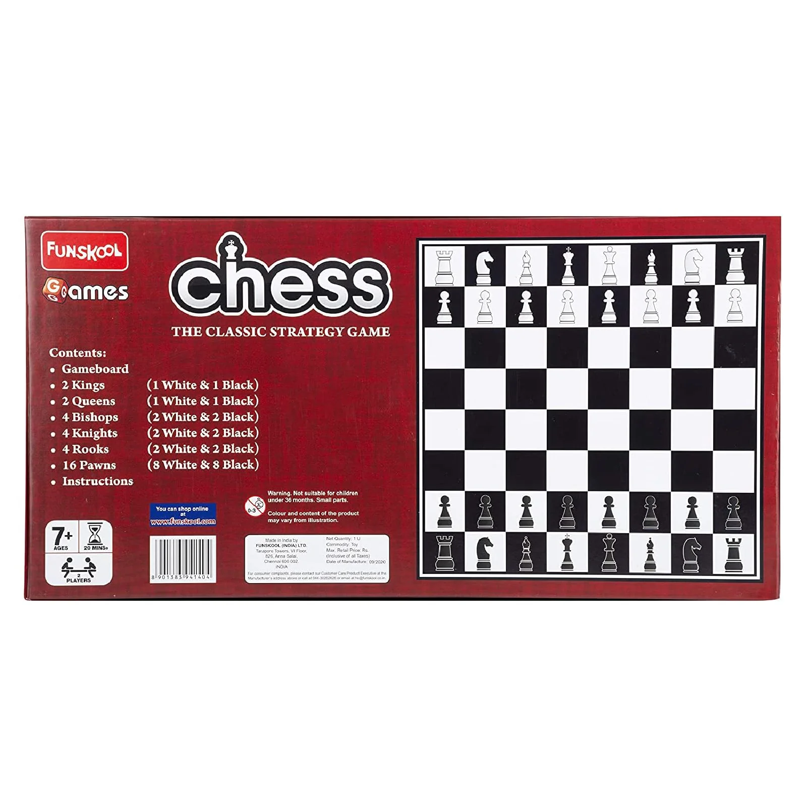 Funskool Chess Strategy Board Game - Image 3