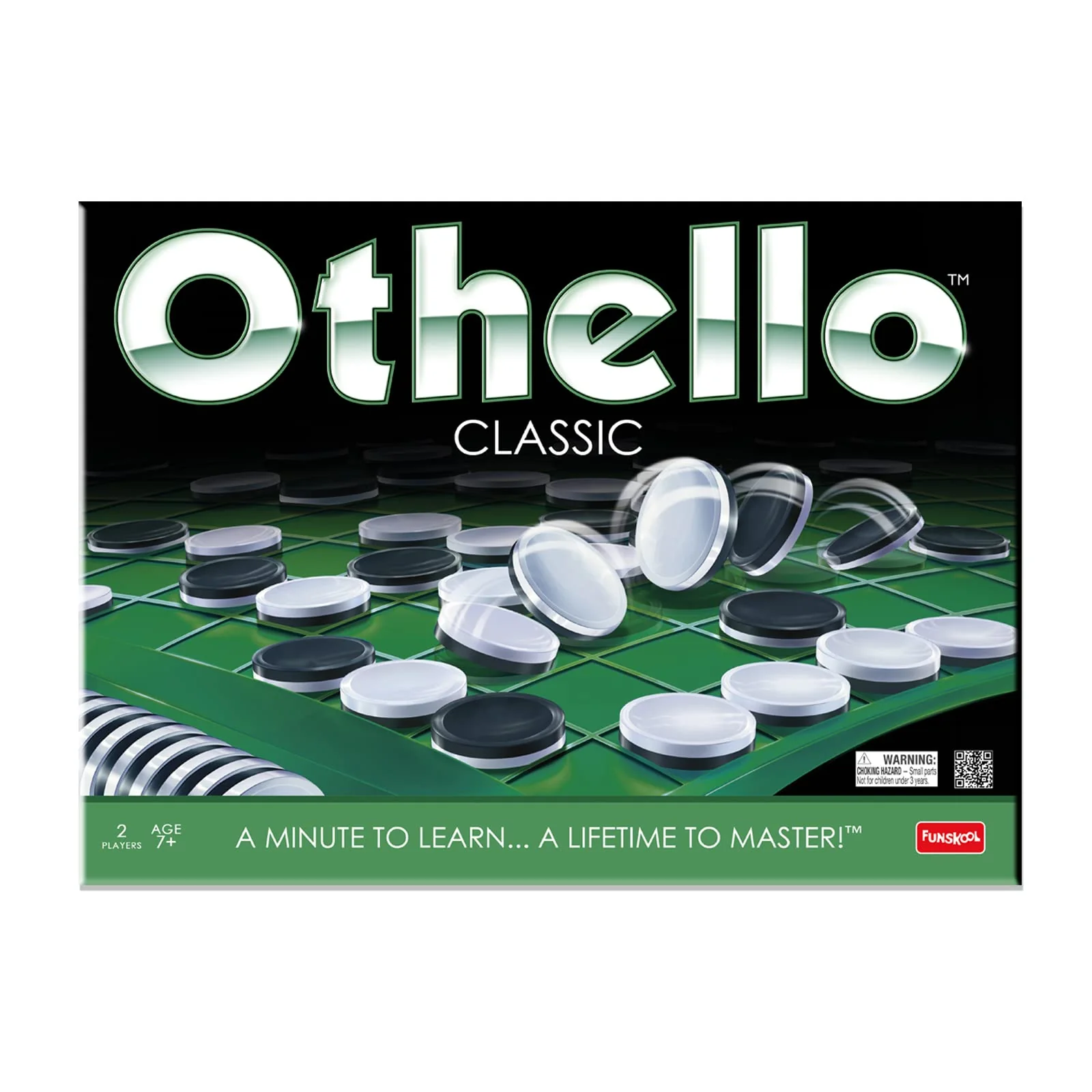 Funskool Games Othello Strategy Game 2 players  Ages 8 and above for kids 8+ years
