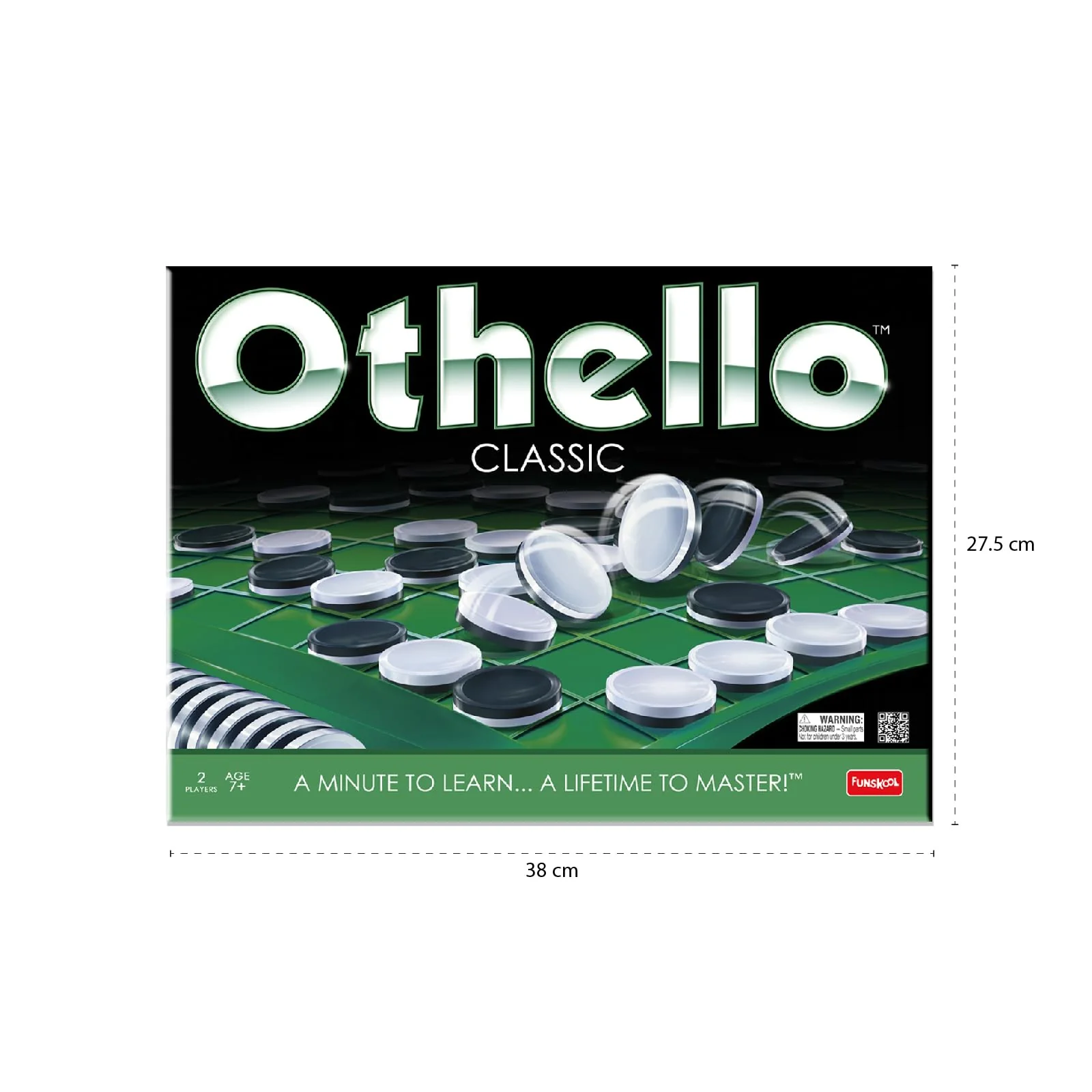 Funskool Games Othello Strategy Game 2 players  Ages 8 and above for kids 8+ years - Image 6
