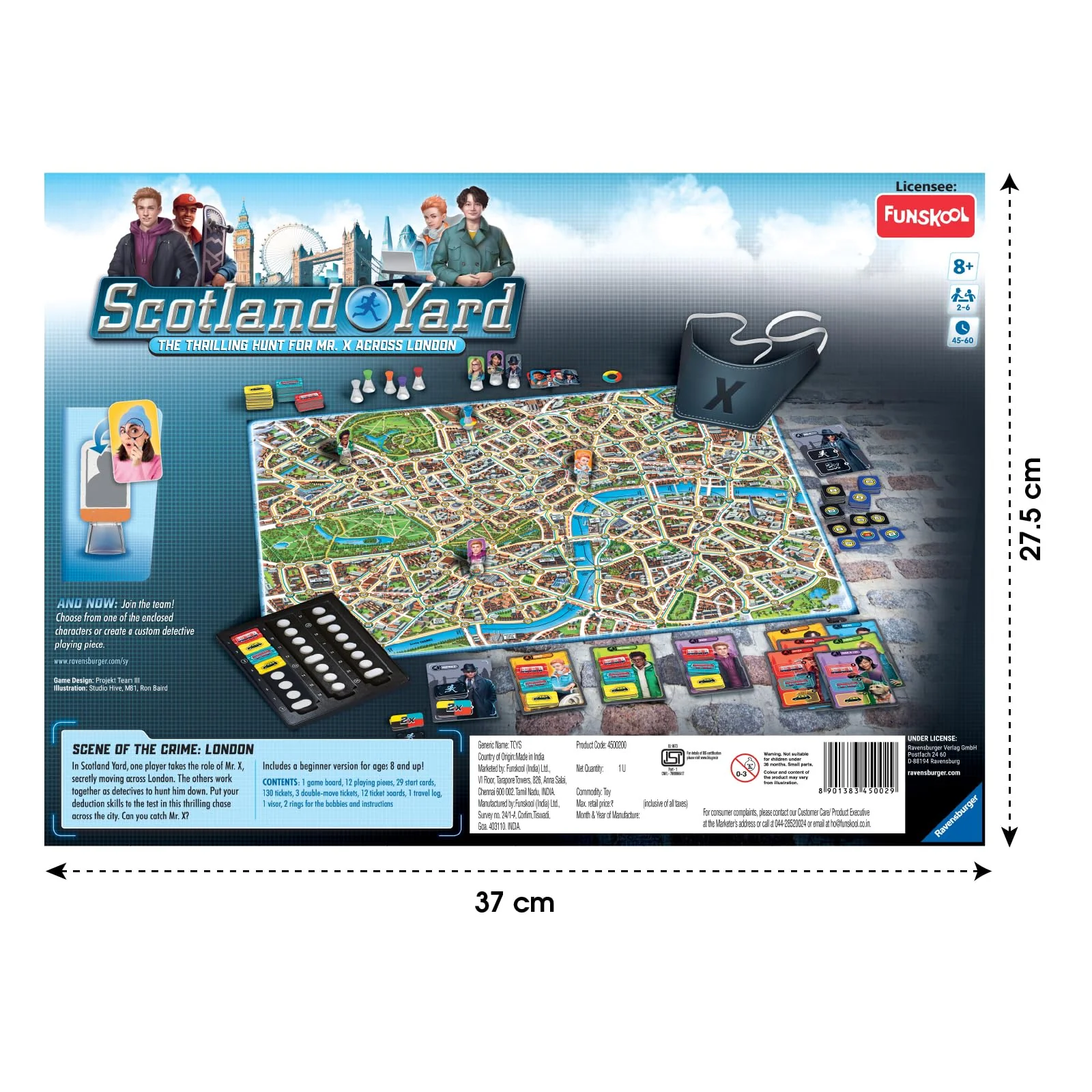 Funskool Scotland Yard Deluxe - Image 7