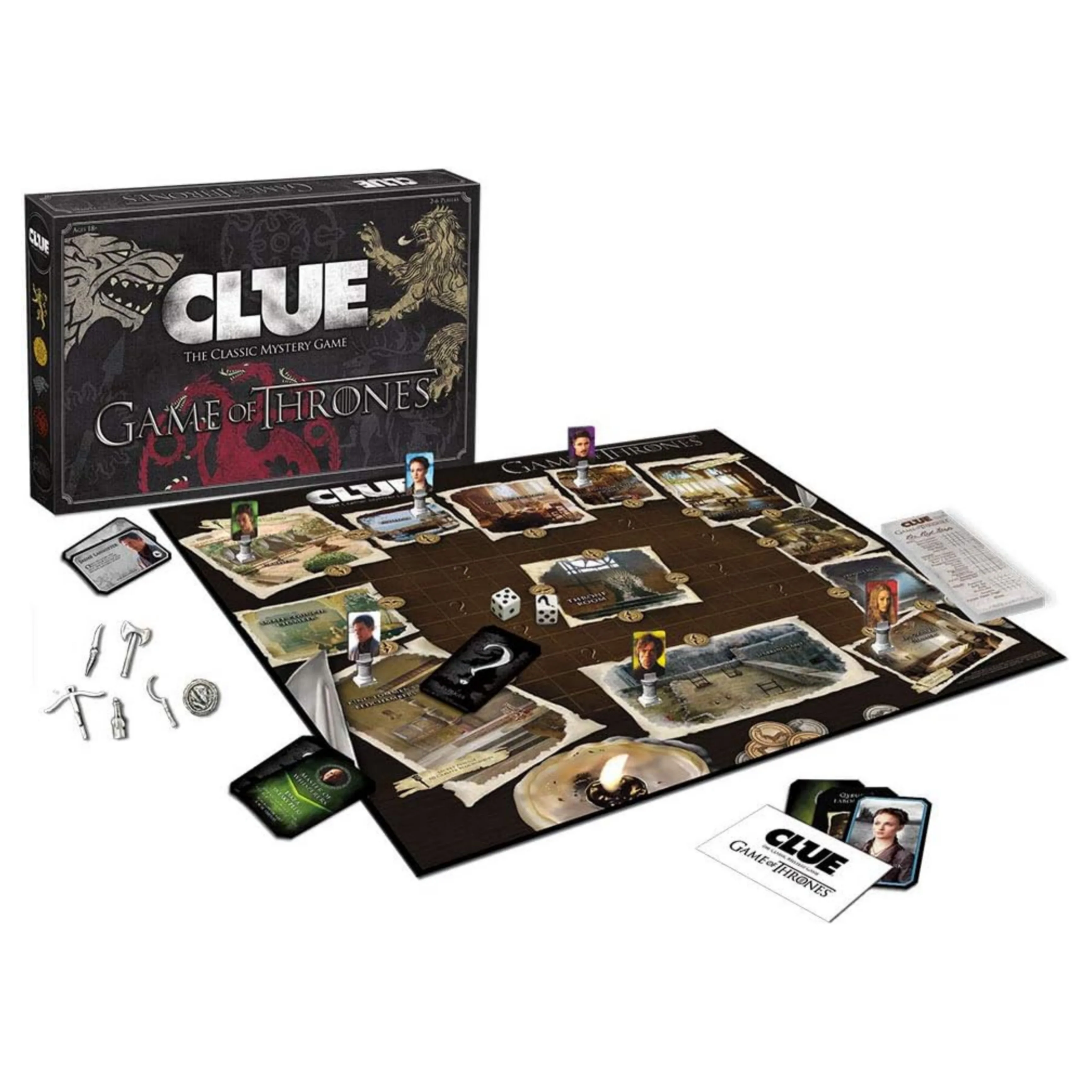 Game of Thrones Cluedo Mystery Board Game - Image 4