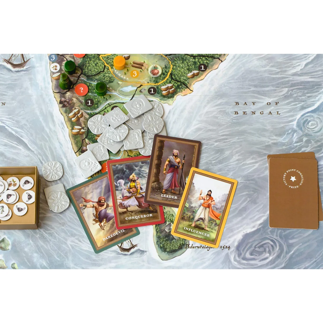 Go India Games Bharata 600 BC Strategy Board Game - Image 2