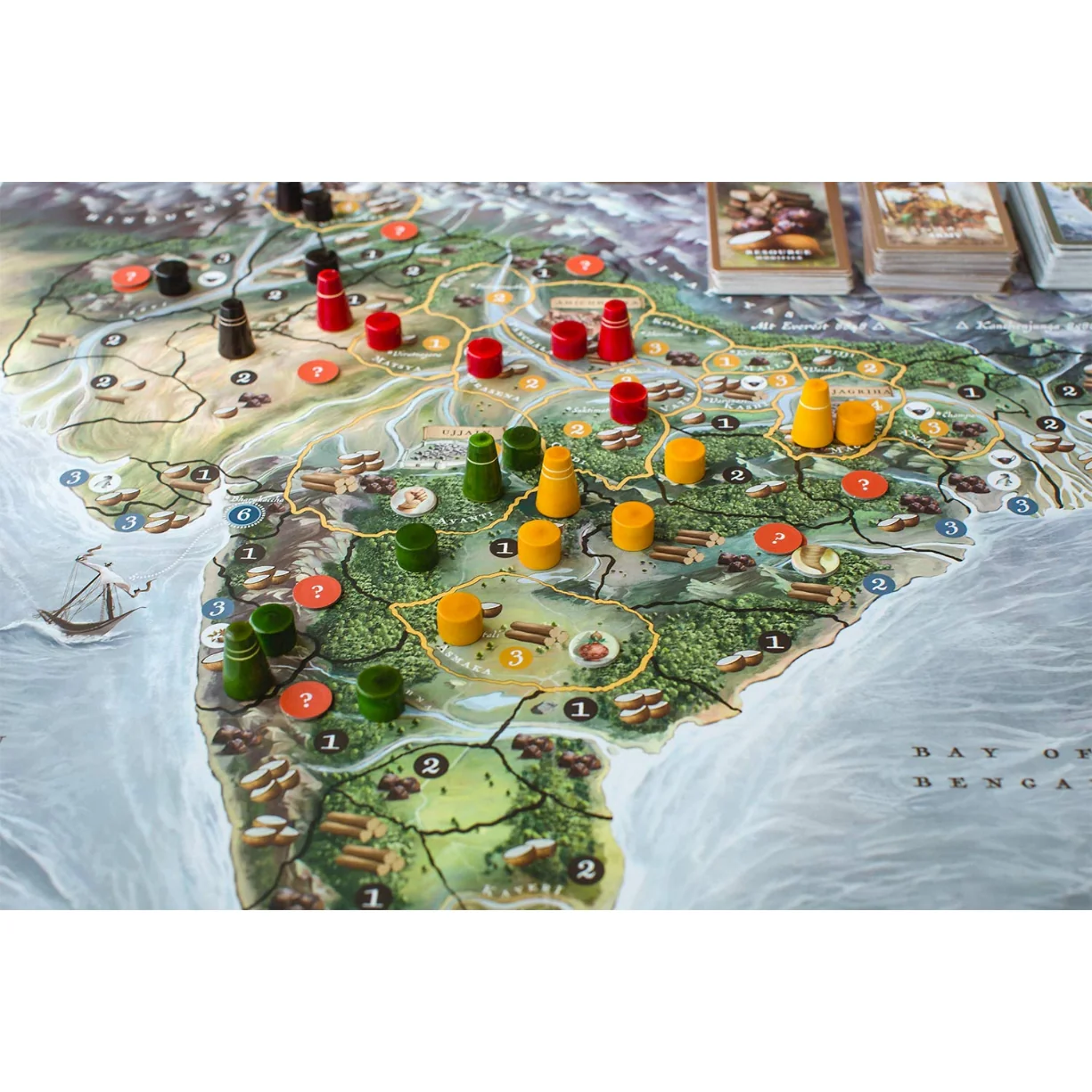 Go India Games Bharata 600 BC Strategy Board Game - Image 5