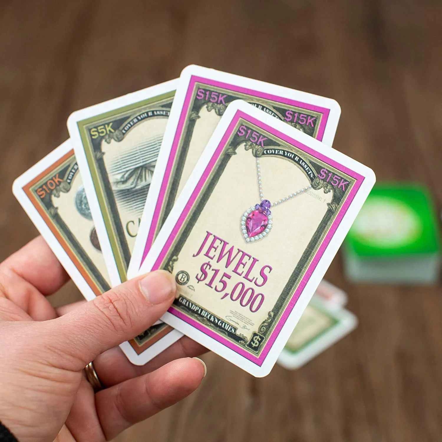 Grandpa Beck's Games Cover Your Assets Card Game - Image 8