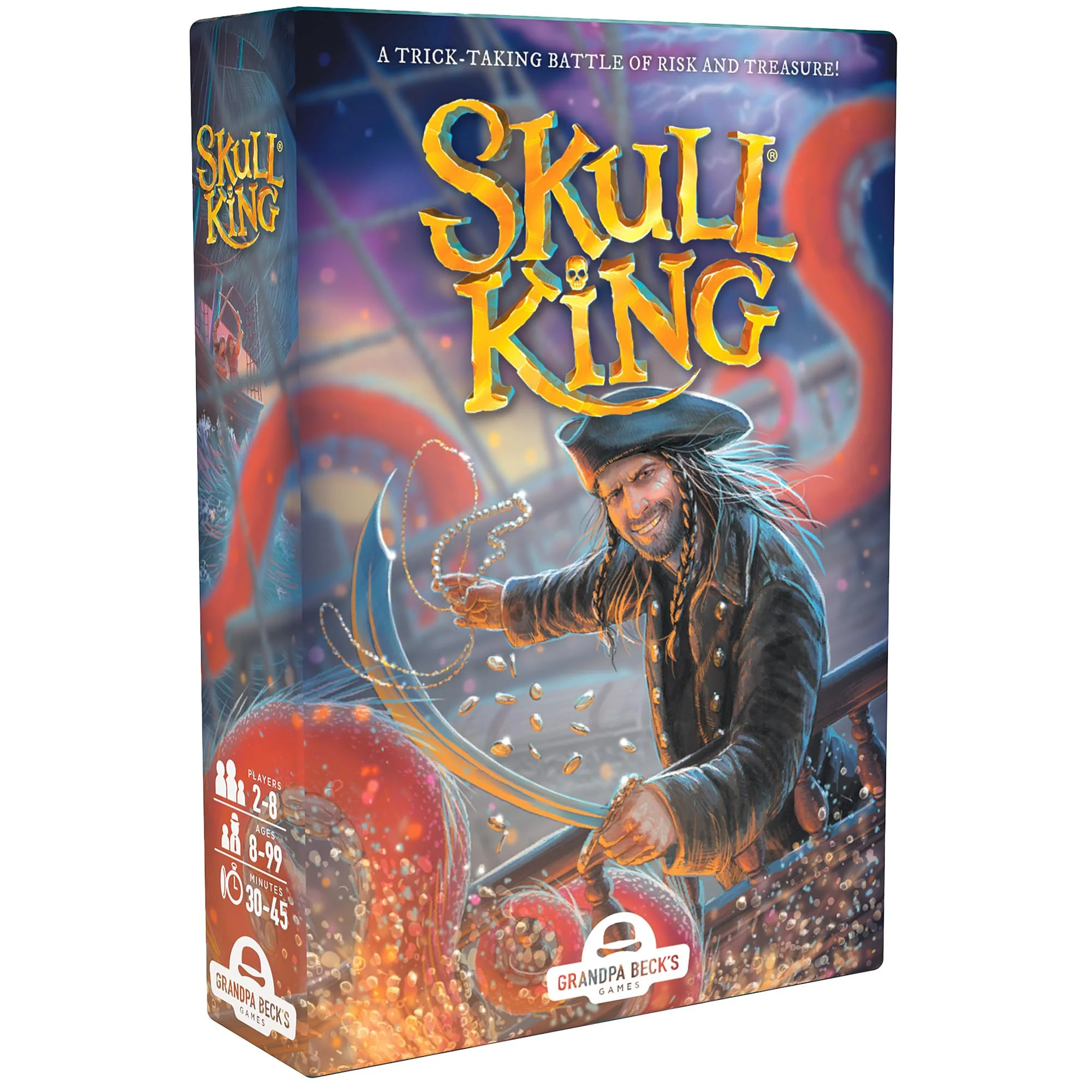 Grandpa Beck's Games Skull King  The Ultimate Pirate Trick Taking Card Game