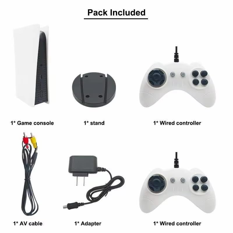 GS5 TV Console with 300 Built In 8 Bit Games USB Wired AV Output Retro Gaming Console - Image 3