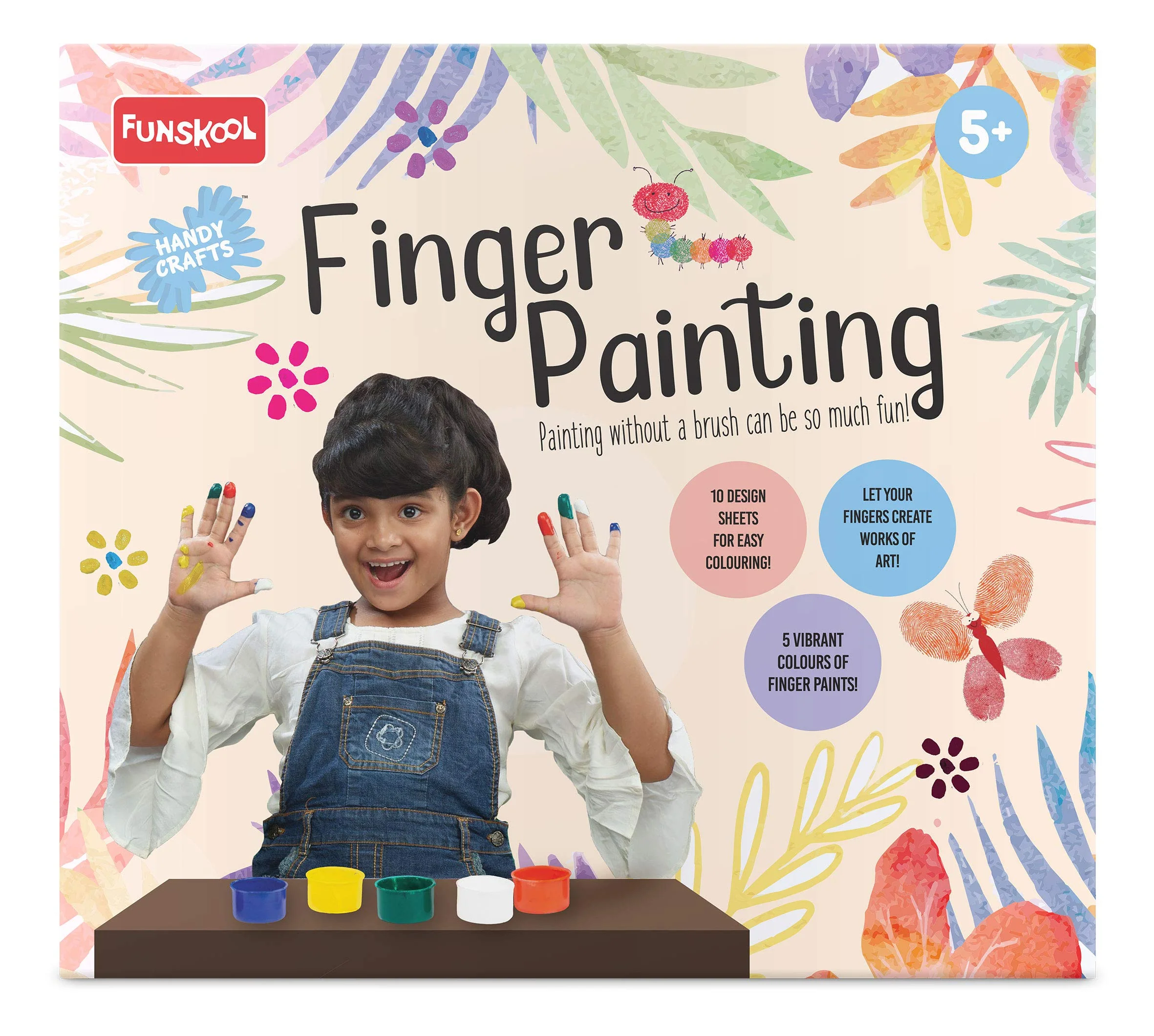 Handycrafts Funskool Finger Painting DIY Kit - Image 2