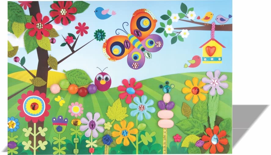 Happy Kidz DIY Hobby A Lovers Delight for Kit; Learn Creativity, Paper Art and Craft Gifting Game - Image 10
