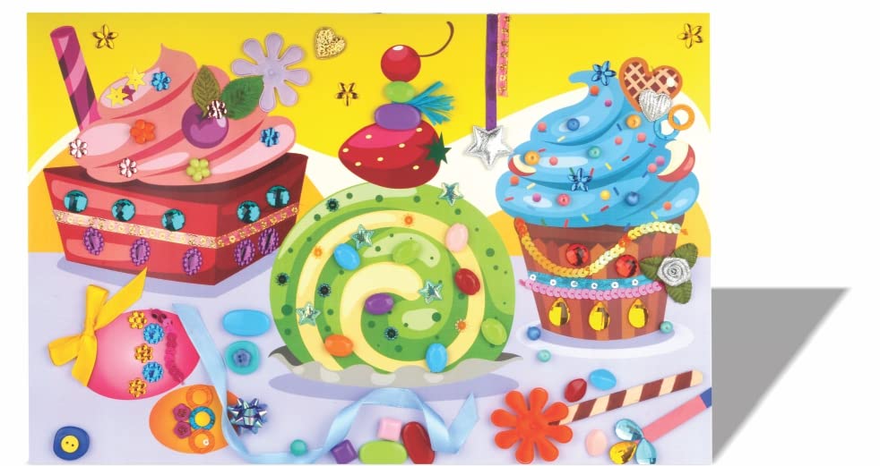 Happy Kidz DIY Hobby A Lovers Delight for Kit; Learn Creativity, Paper Art and Craft Gifting Game - Image 7