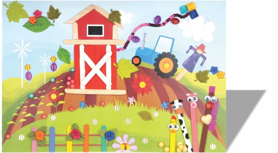 Happy Kidz DIY Hobby A Lovers Delight for Kit; Learn Creativity, Paper Art and Craft Gifting Game - Image 9
