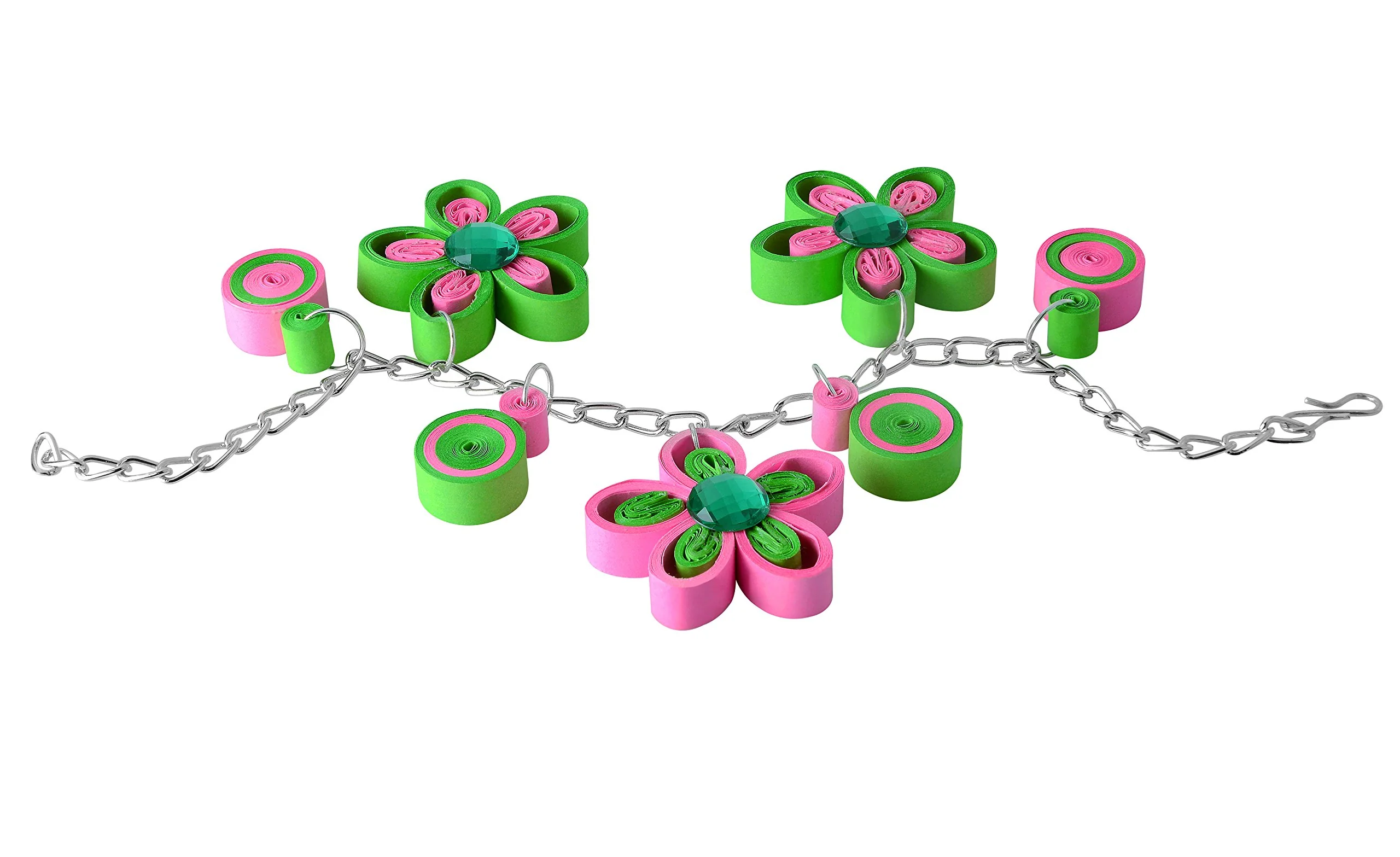 Happy Kidz Paper Quilling Jewellery Set 2 Art & Craft Toys - Image 2