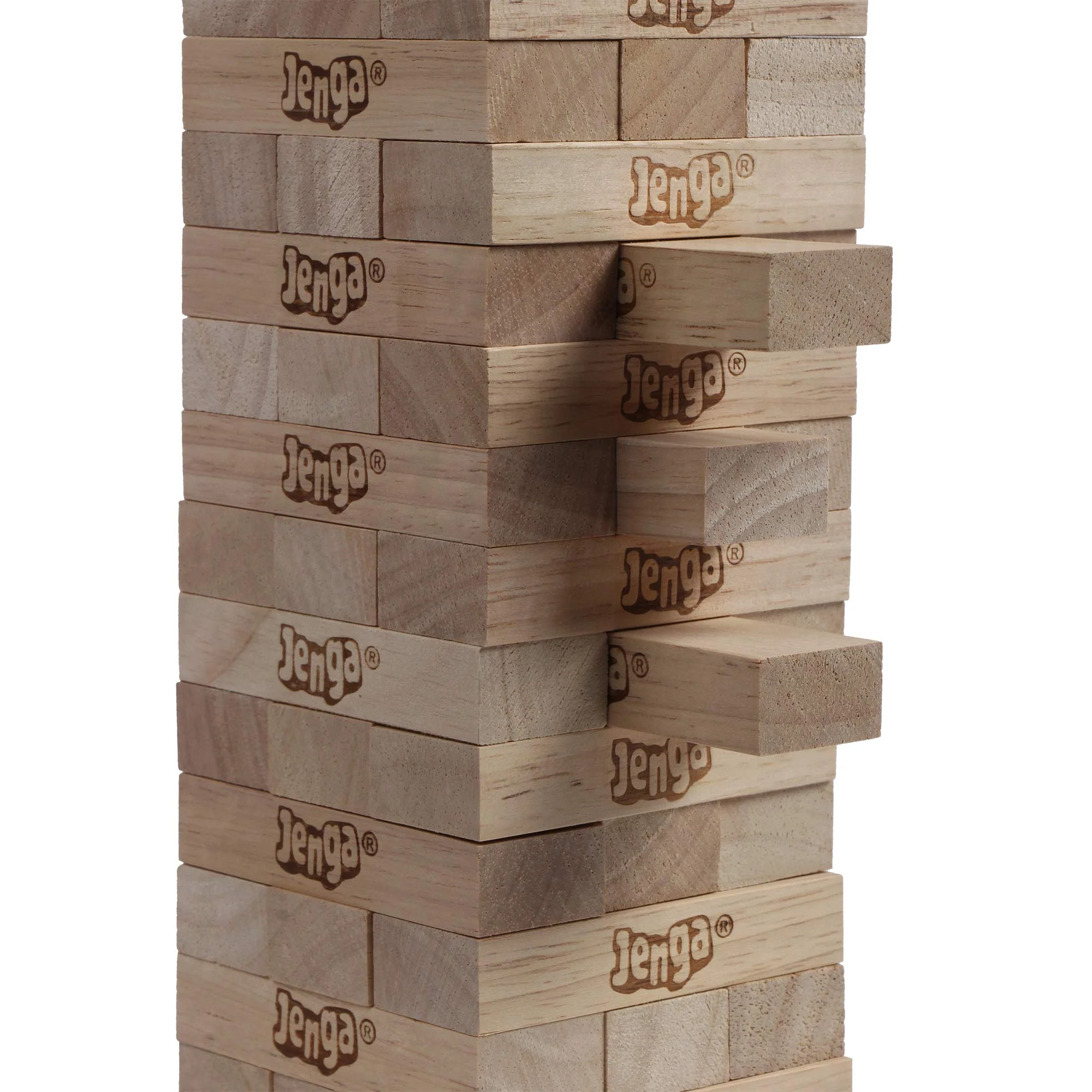Hasbro Gaming Jenga Game, Jenga Tube Pack, Original Hardwood Blocks Stacking Tower Game, Fun Family Game, Gift Toy for Kids Ages 6+, Birthday Gift - Image 3