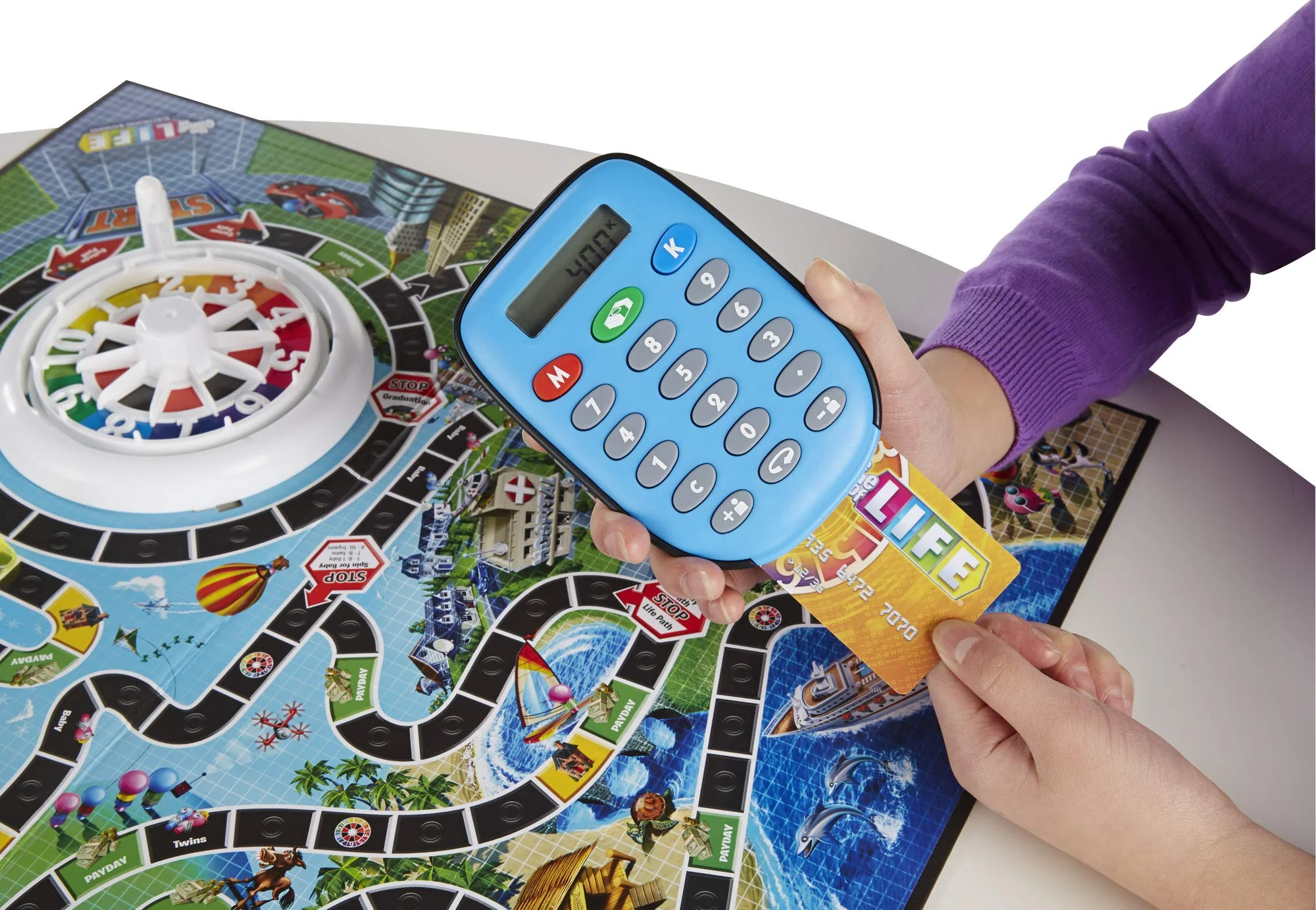 Hasbro Gaming The Game Of Life Electronic Board Game, Electronic Banking Unit And Bank Cards, Spin To Win; Game For Kids Ages 8 And Up - Image 4