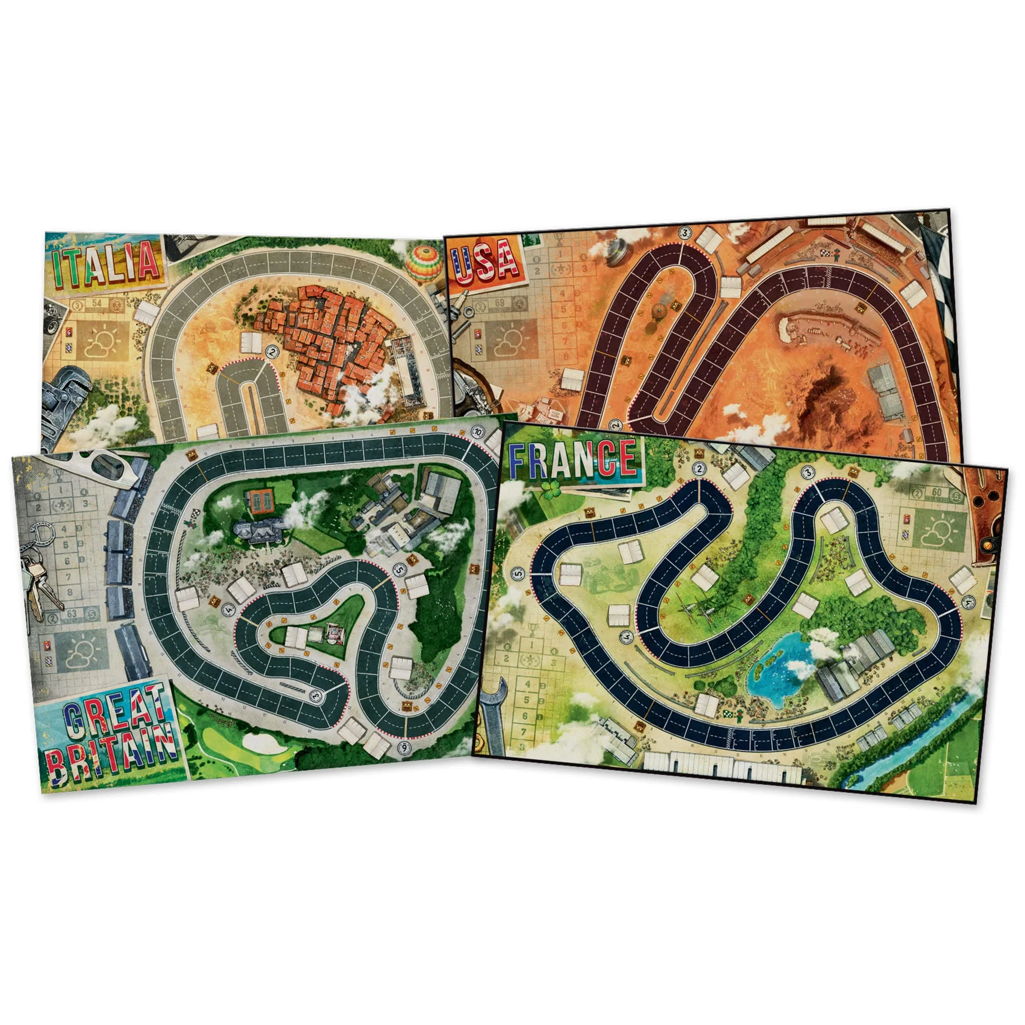HEAT Pedal to the Metal Board Game Intense Car Racing and Strategy Game - Image 4
