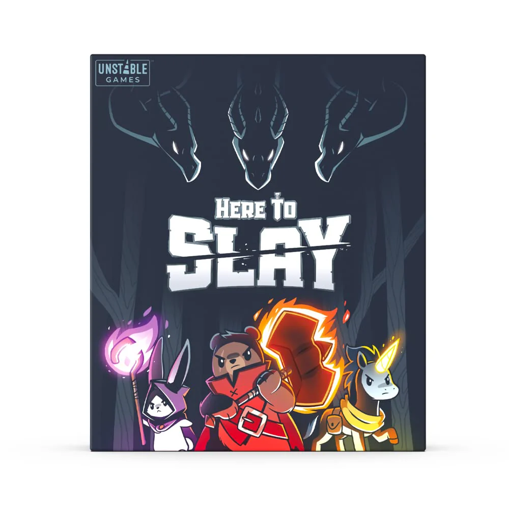 Here to Slay Card Game Fantasy Adventure Strategy Game