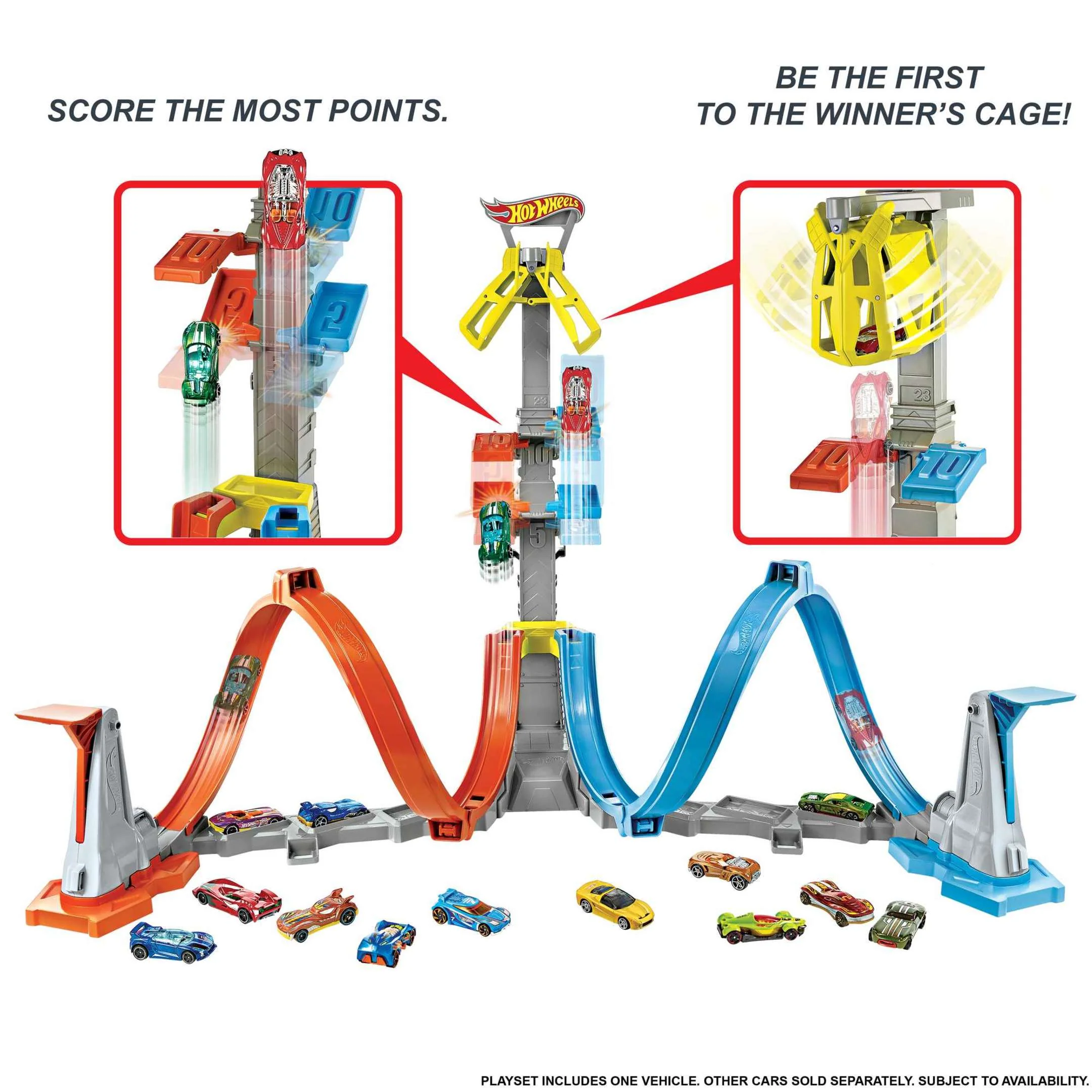 Hot Wheels Loop & Launch Track Set - Image 2