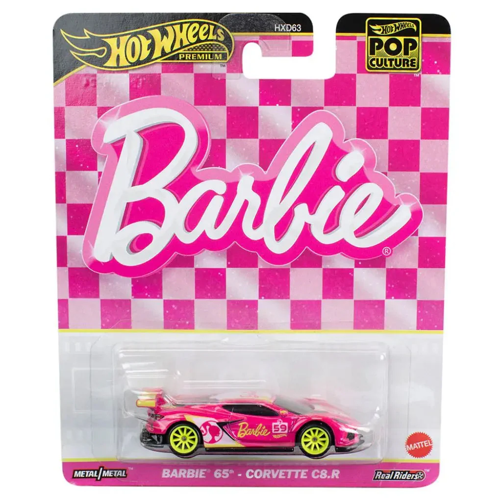 Hot Wheels Pop Culture 2024 E Case (Set of 5) - Barbie, Batman, TMNT, Forza - Image 2
