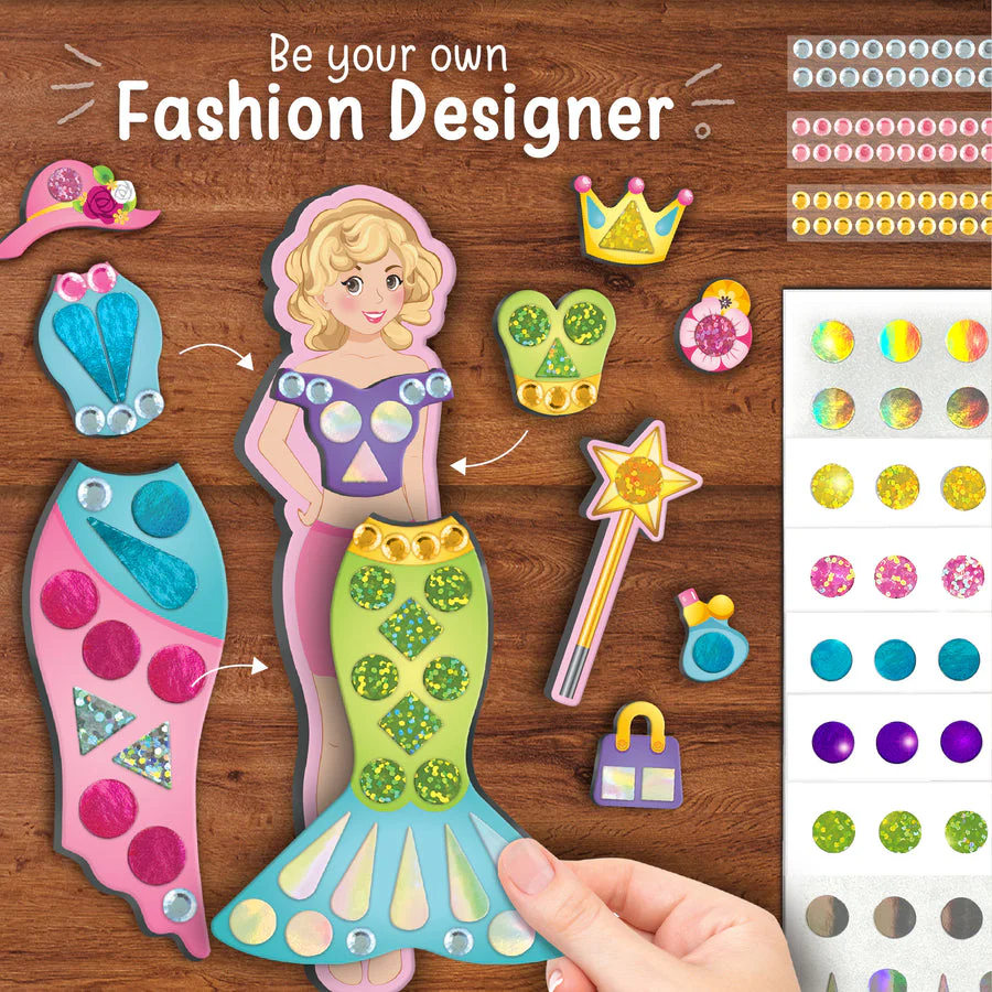 Imagimake DIY Magnetic Dress-Up Princess - Image 4