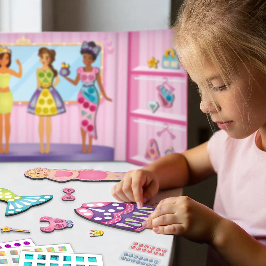 Imagimake DIY Magnetic Dress-Up Princess - Image 6