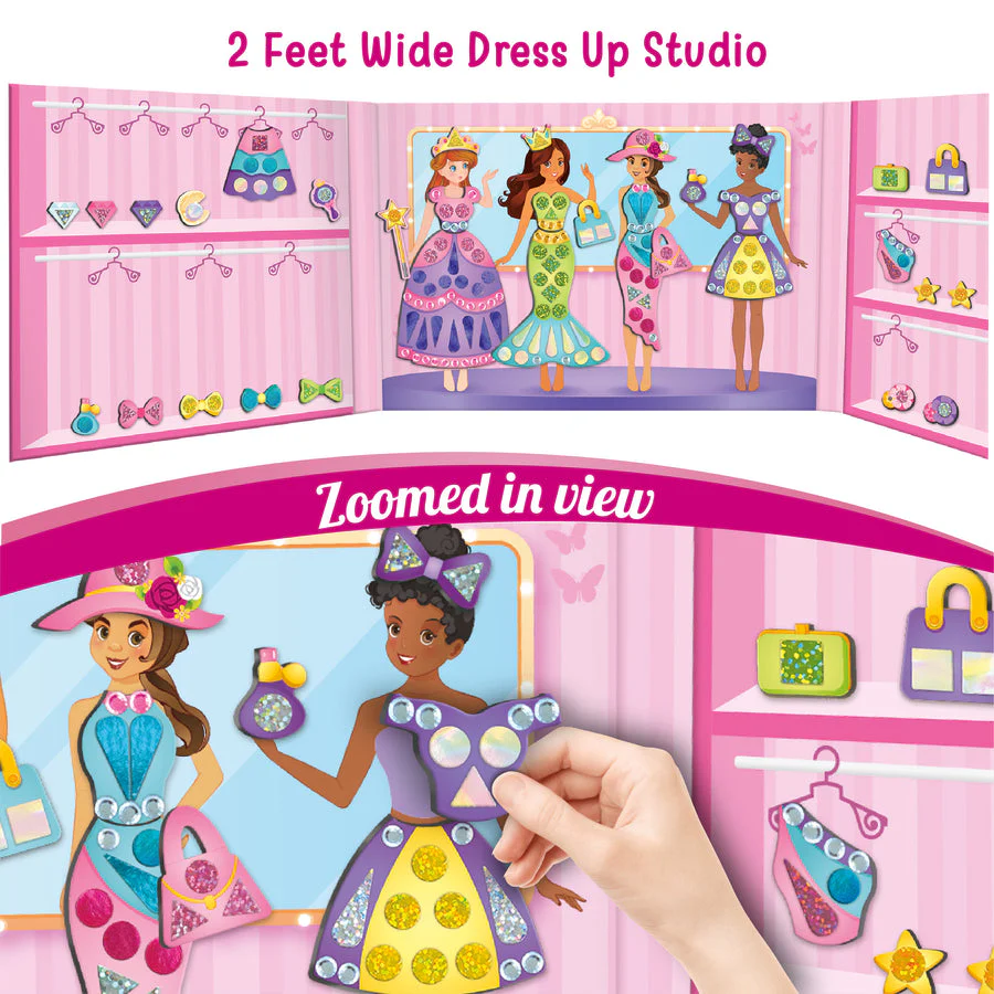 Imagimake DIY Magnetic Dress-Up Princess - Image 7